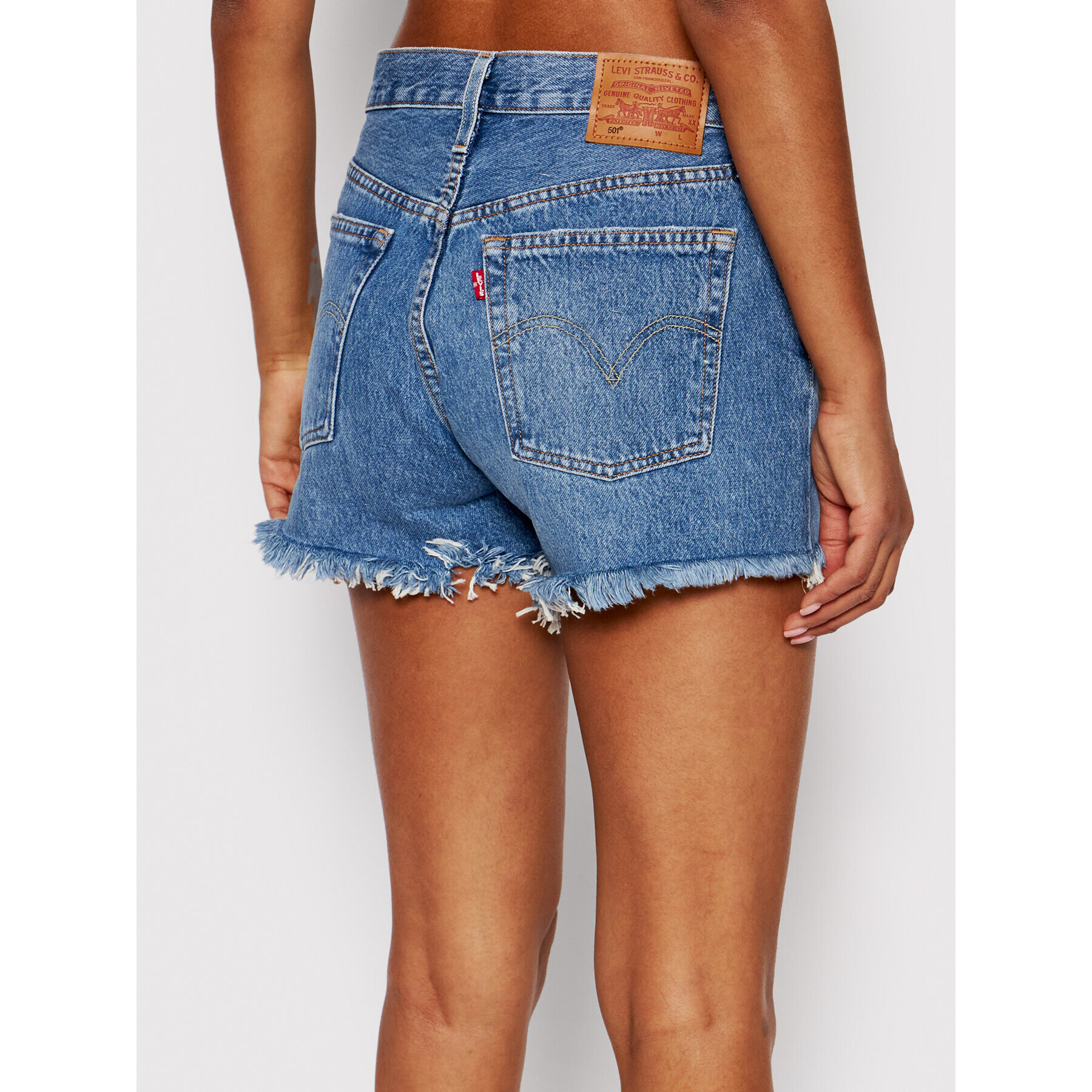 Levi's® Дънкови шорти Original 56327-0081 Син Slim Fit - Pepit.bg