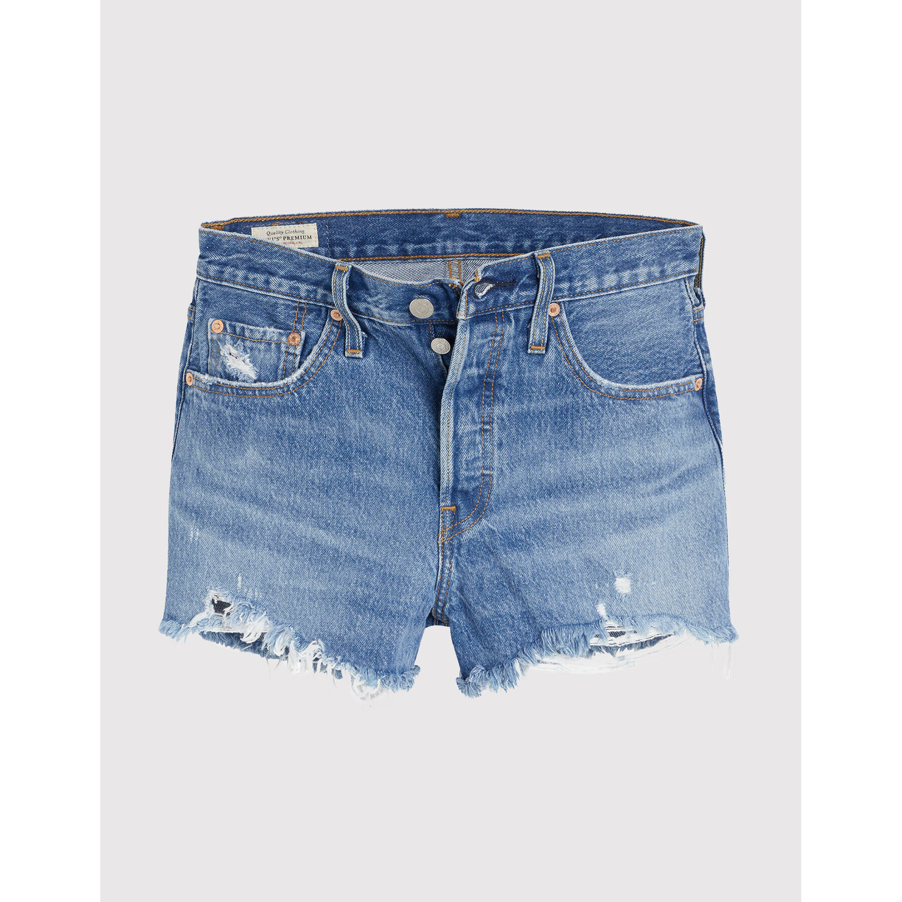 Levi's® Дънкови шорти Original 56327-0081 Син Slim Fit - Pepit.bg