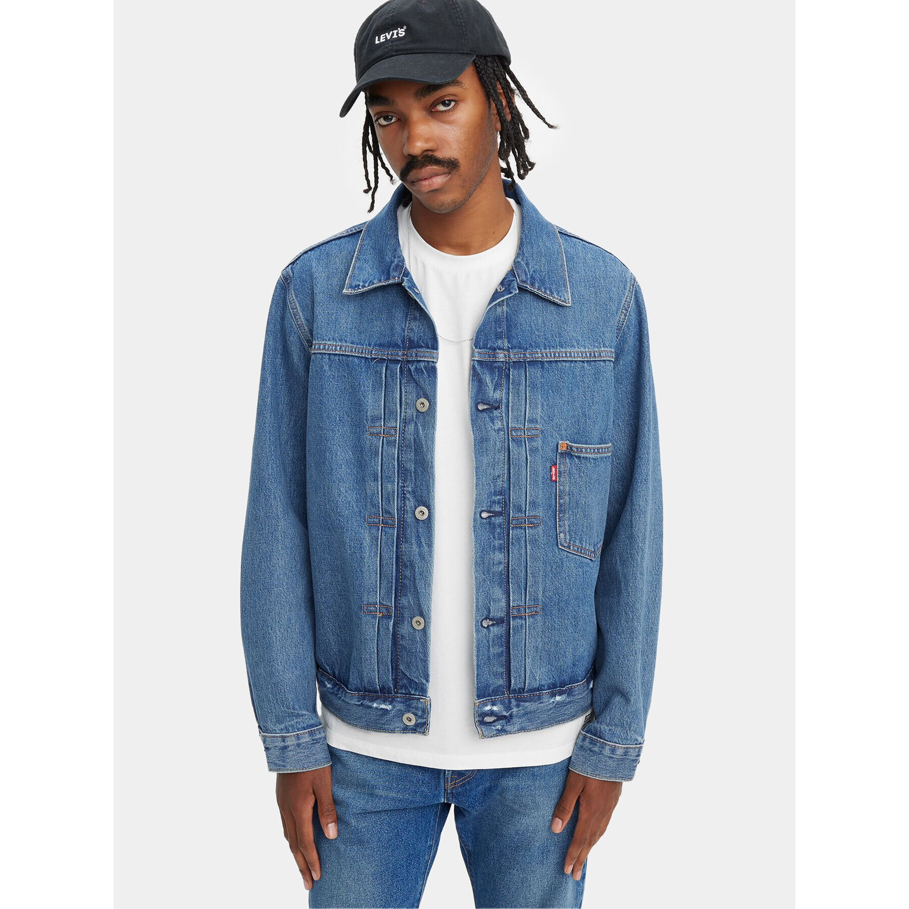 Levi's® Дънково яке A3174-0004 Син Loose Fit - Pepit.bg