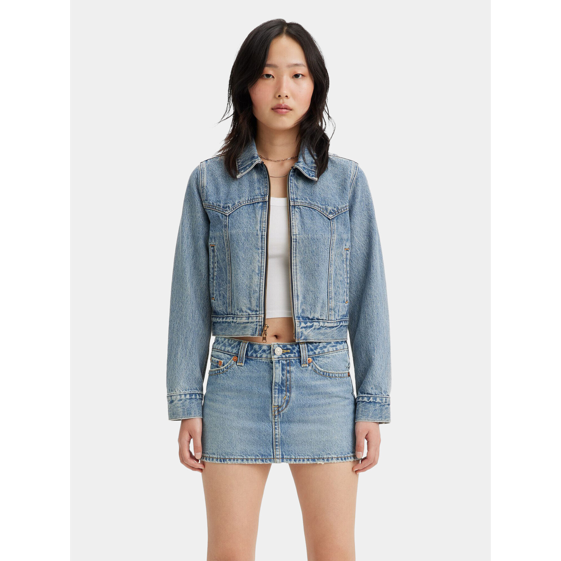 Levi's® Дънково яке A6048-0002 Син Regular Fit - Pepit.bg
