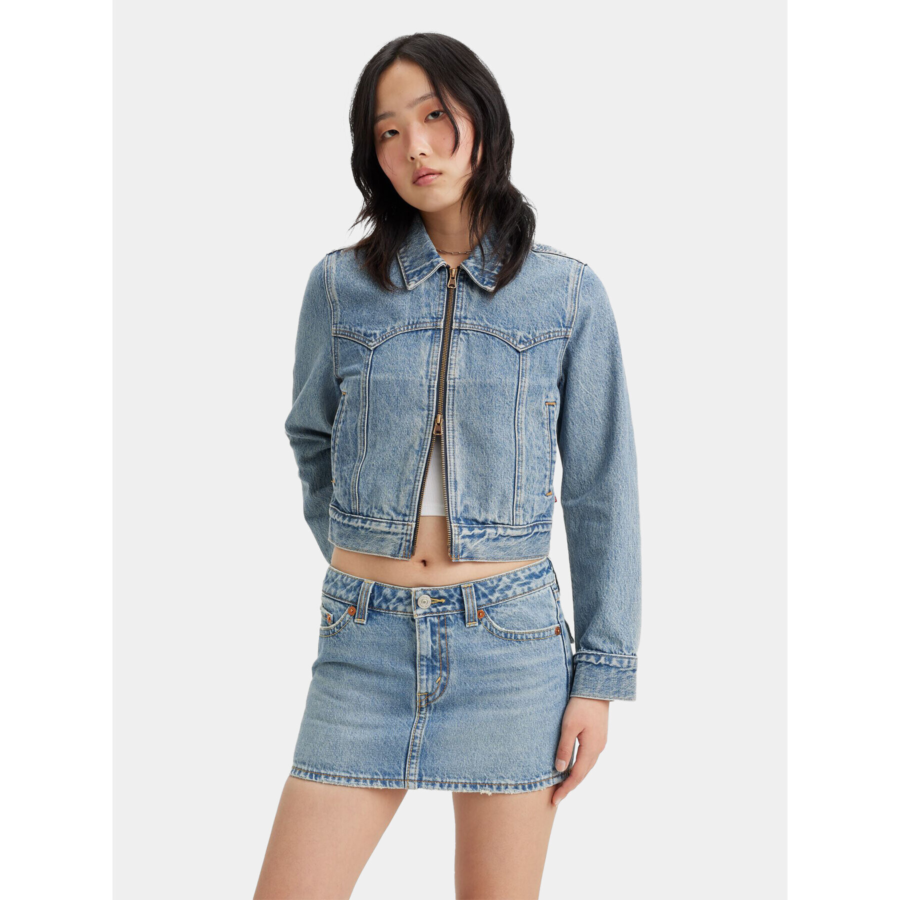 Levi's® Дънково яке A6048-0002 Син Regular Fit - Pepit.bg