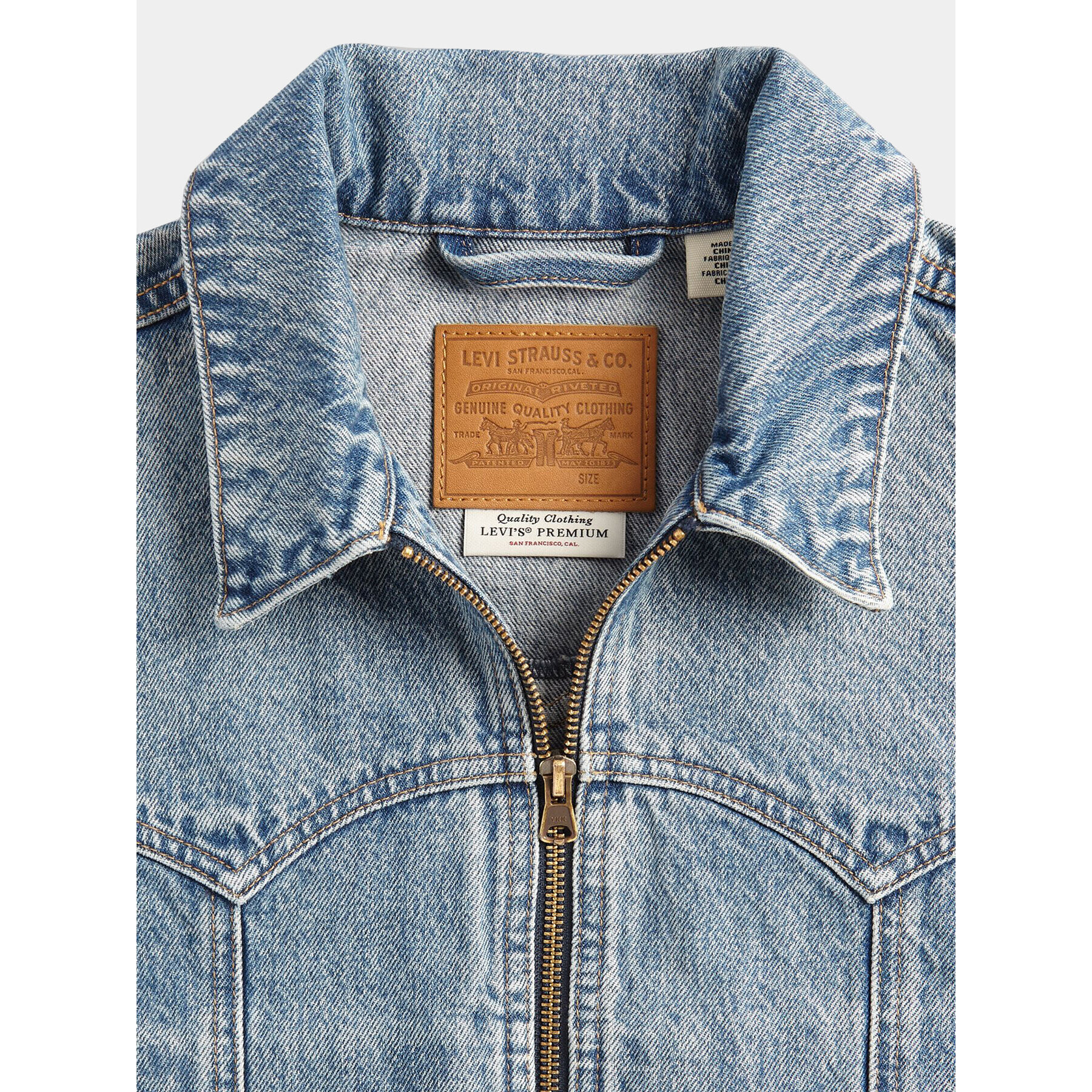Levi's® Дънково яке A6048-0002 Син Regular Fit - Pepit.bg