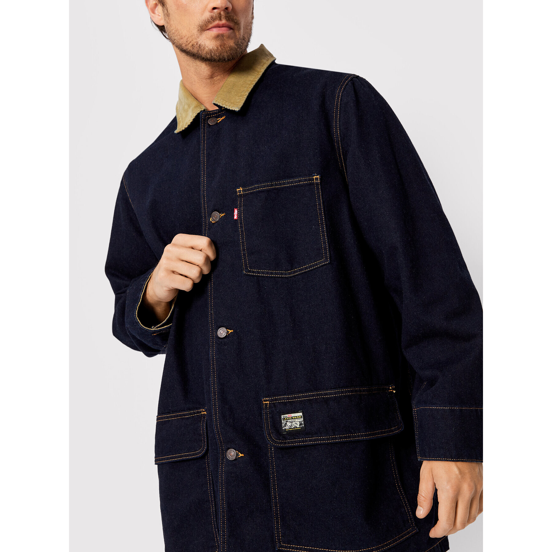 Levi's® Дънково яке Cypress A3207-0000 Тъмносин Relaxed Fit - Pepit.bg