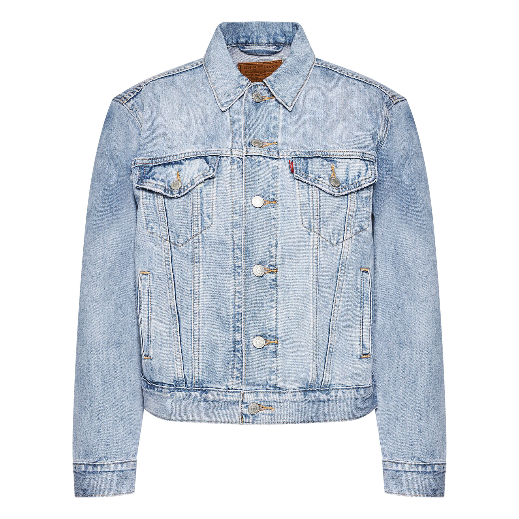 Levi's® Дънково яке Ex-Boyfriend Trucker 29944-0149 Син Relaxed Fit - Pepit.bg