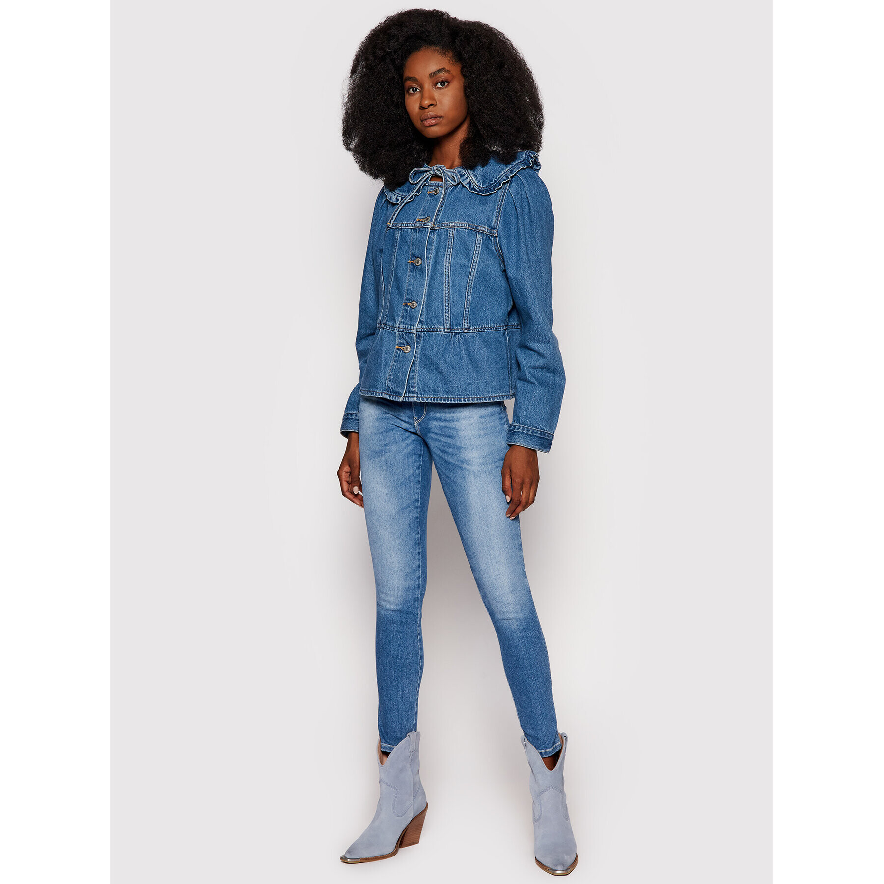 Levi's® Дънково яке Prairie A0804-0000 Син Regular Fit - Pepit.bg