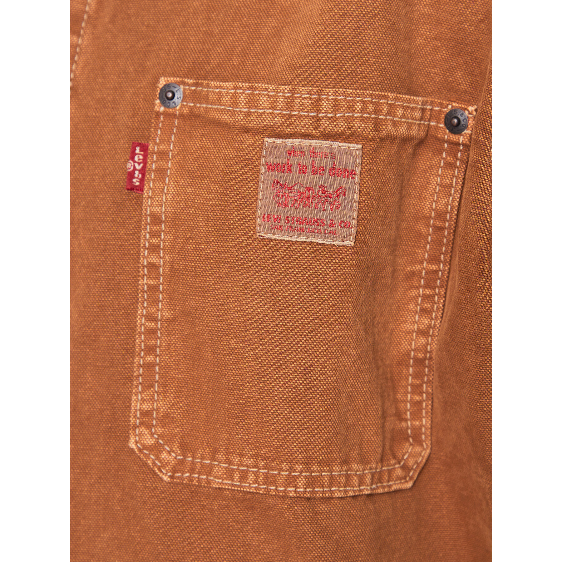 Levi's® Дънково яке Sunrise A4820-0004 Кафяв Loose Fit - Pepit.bg