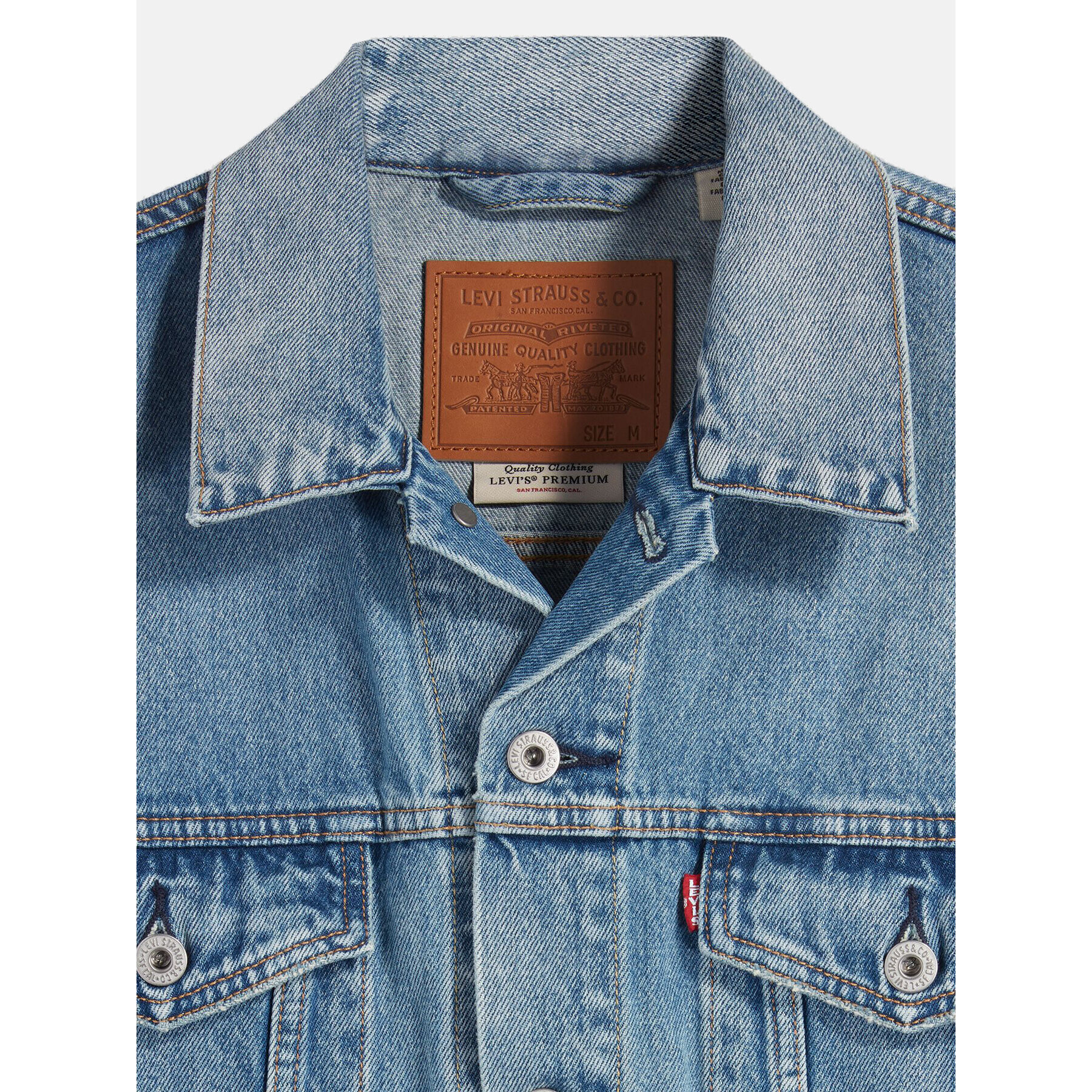 Levi's® Елек A5789-0000 Син Regular Fit - Pepit.bg