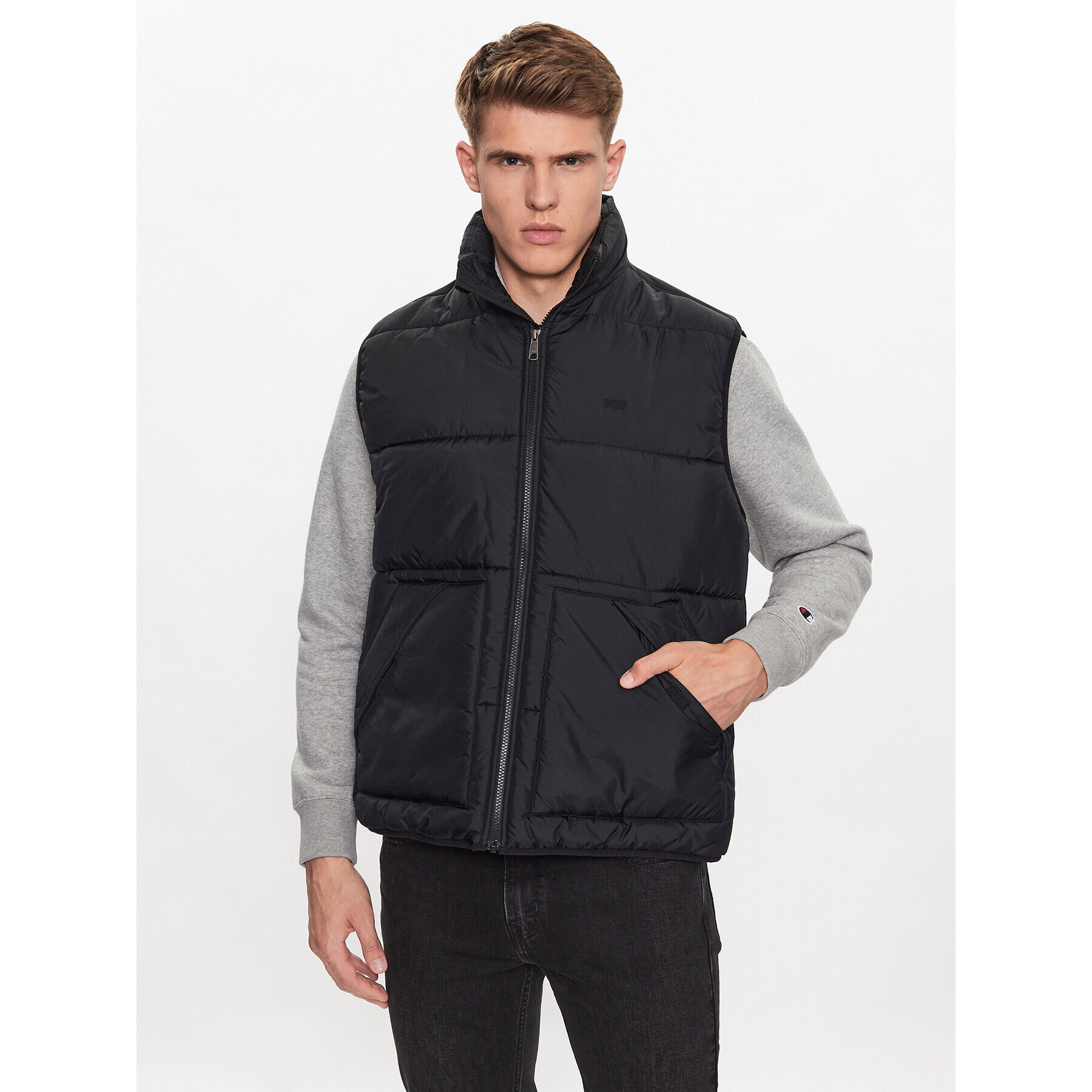 Levi's® Елек Sunset A5645-0000 Черен Regular Fit - Pepit.bg