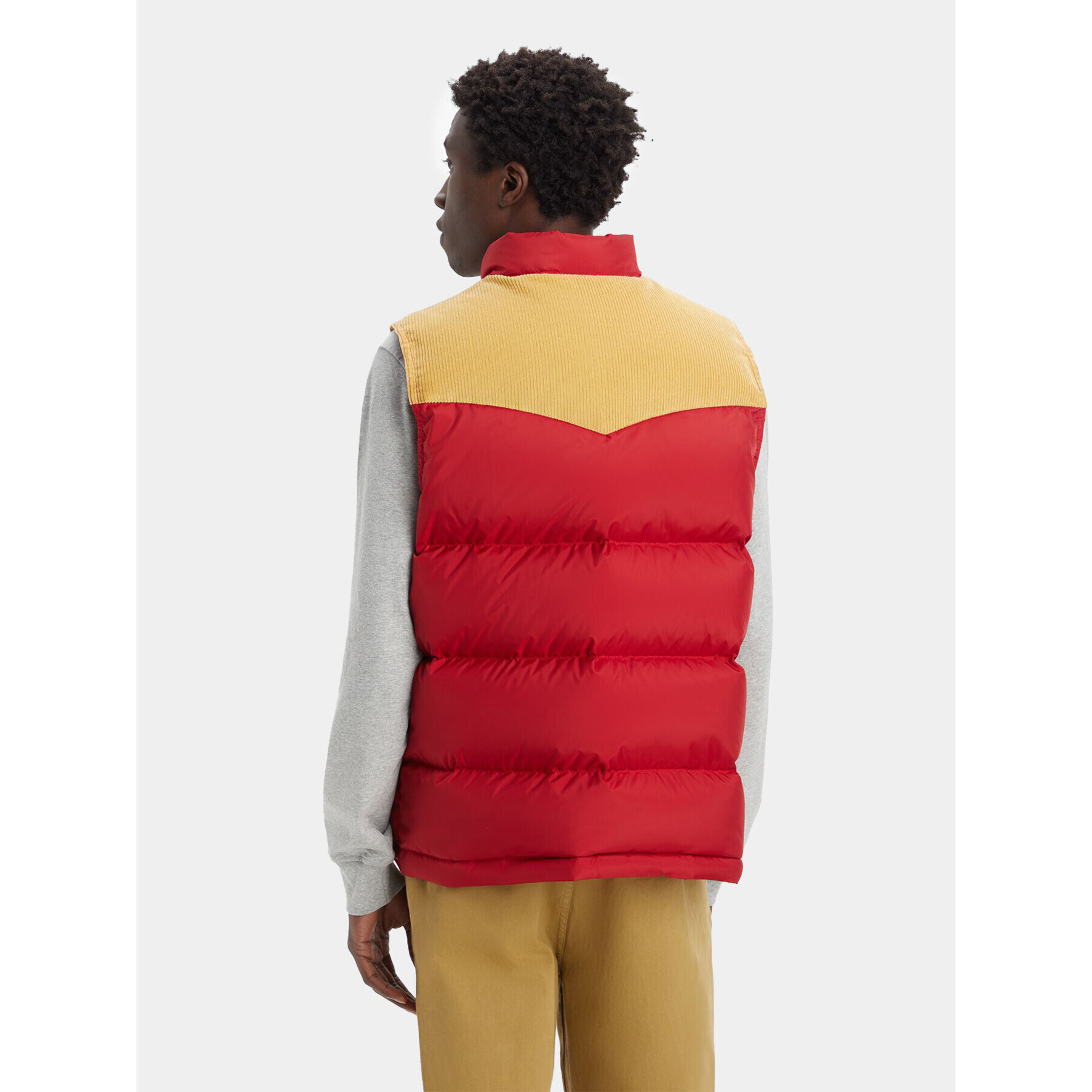 Levi's® Елек Western Super Puffer A5634-0003 Червен Regular Fit - Pepit.bg
