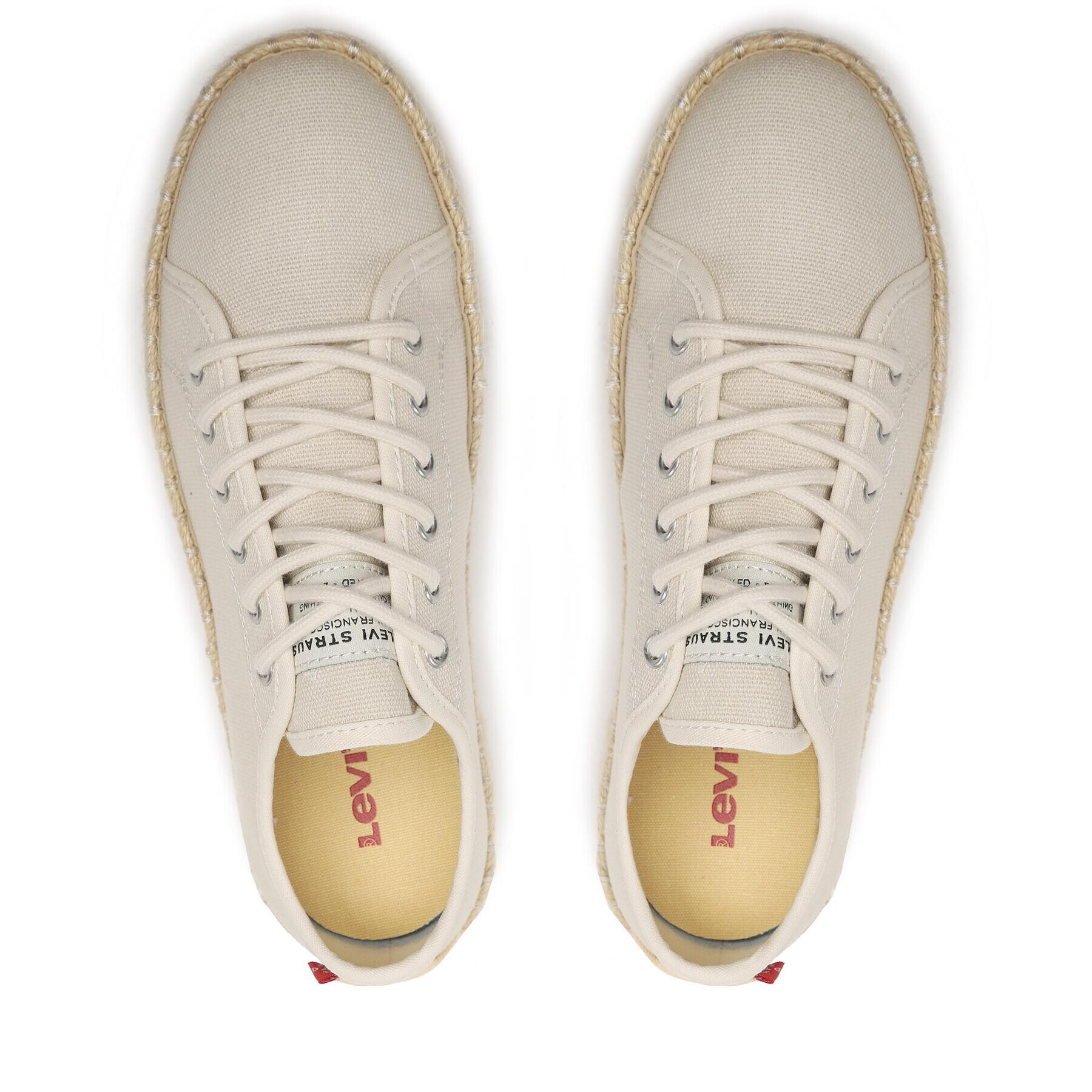 Levi's® Еспадрили 234195-733-22 Бежов - Pepit.bg