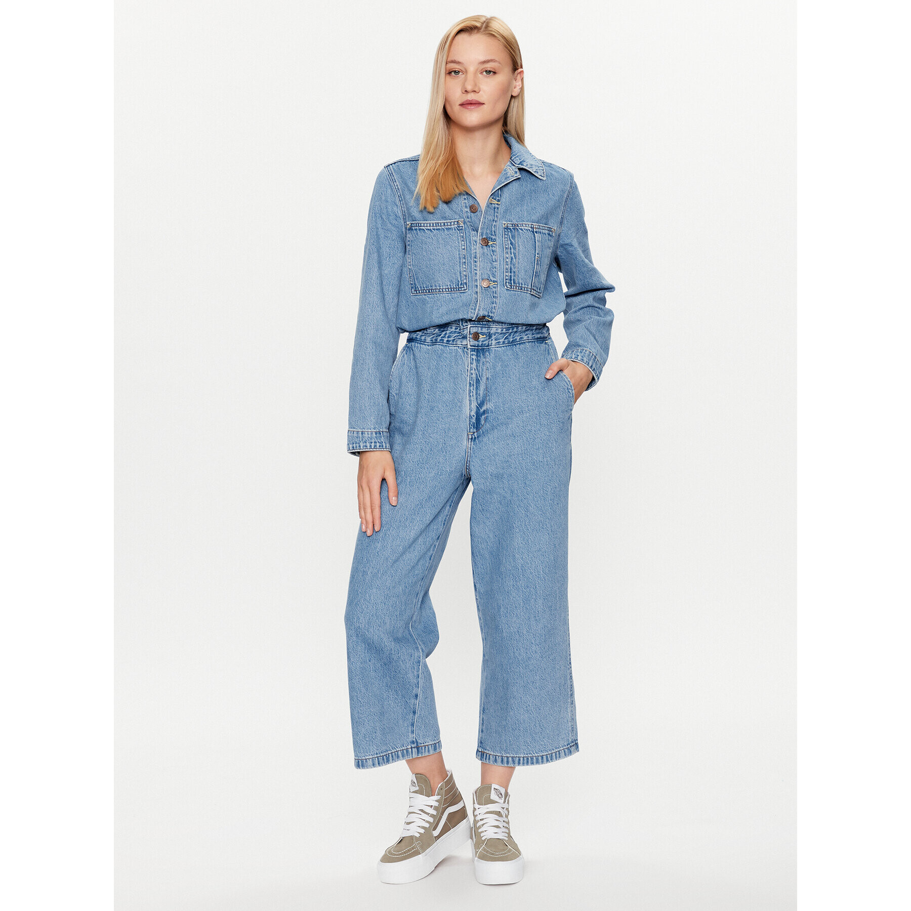 Levi's® Гащеризон Iconic A5930-0000 Син Relaxed Fit - Pepit.bg