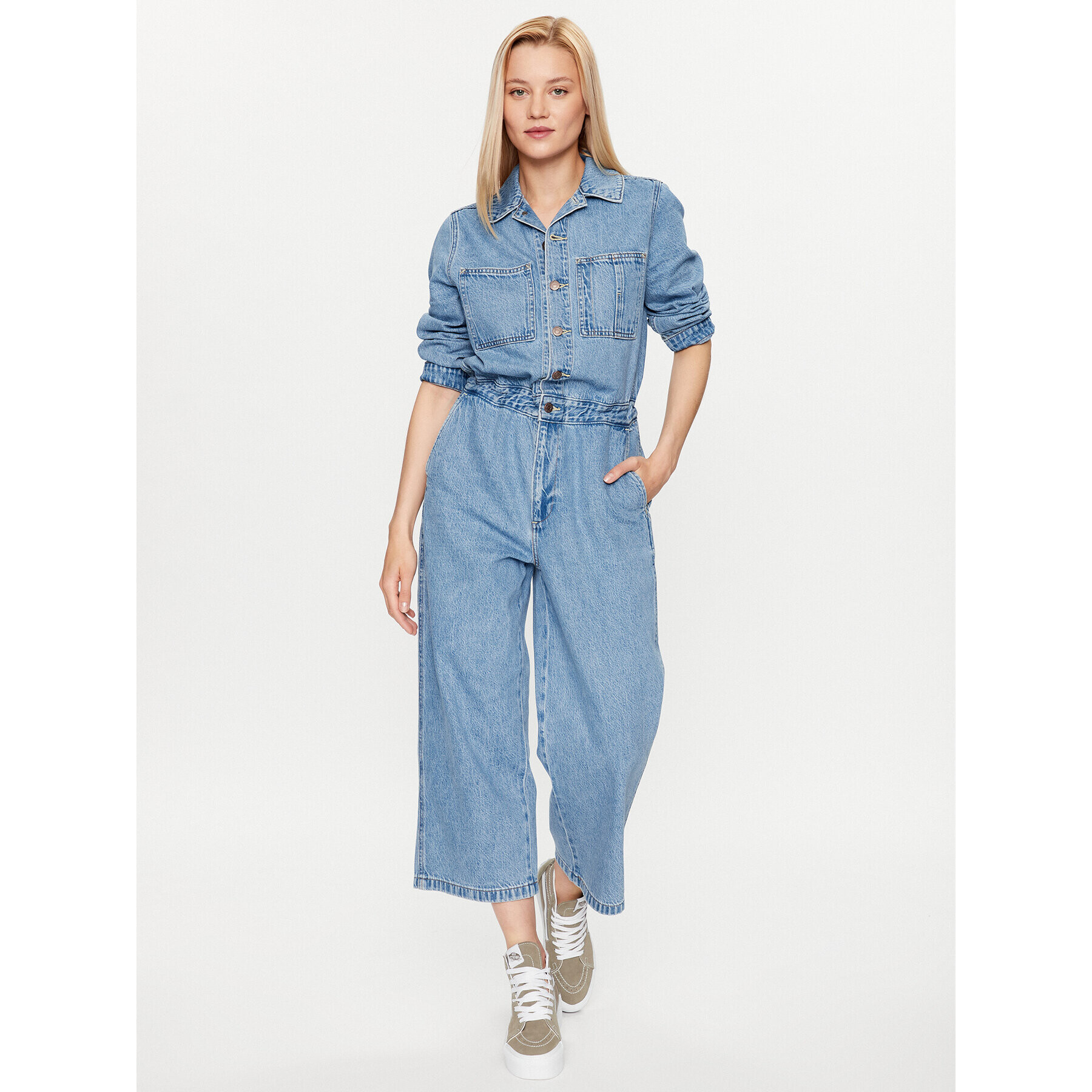 Levi's® Гащеризон Iconic A5930-0000 Син Relaxed Fit - Pepit.bg