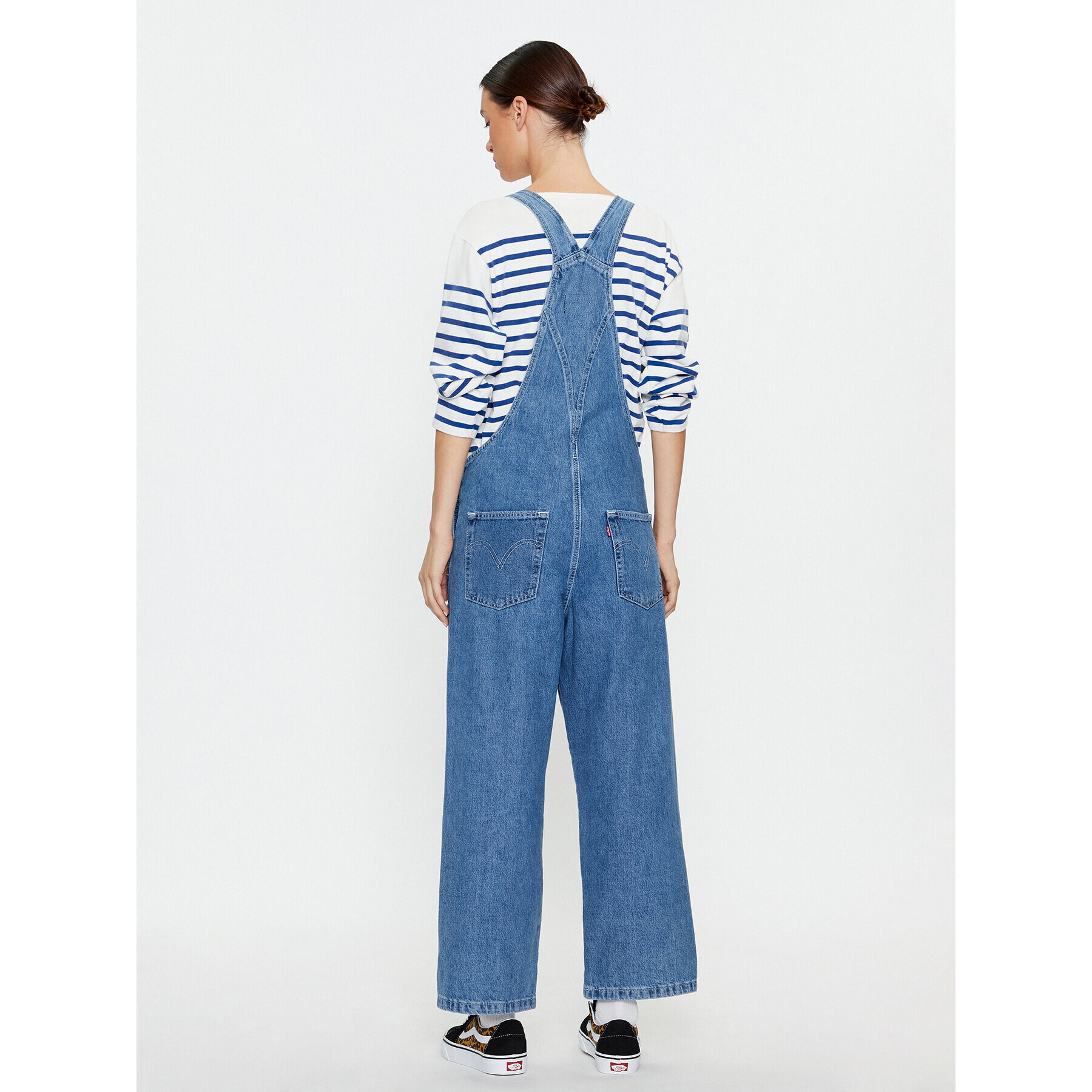Levi's® Гащеризон с презрамки A6079-0000 Син Baggy Fit - Pepit.bg