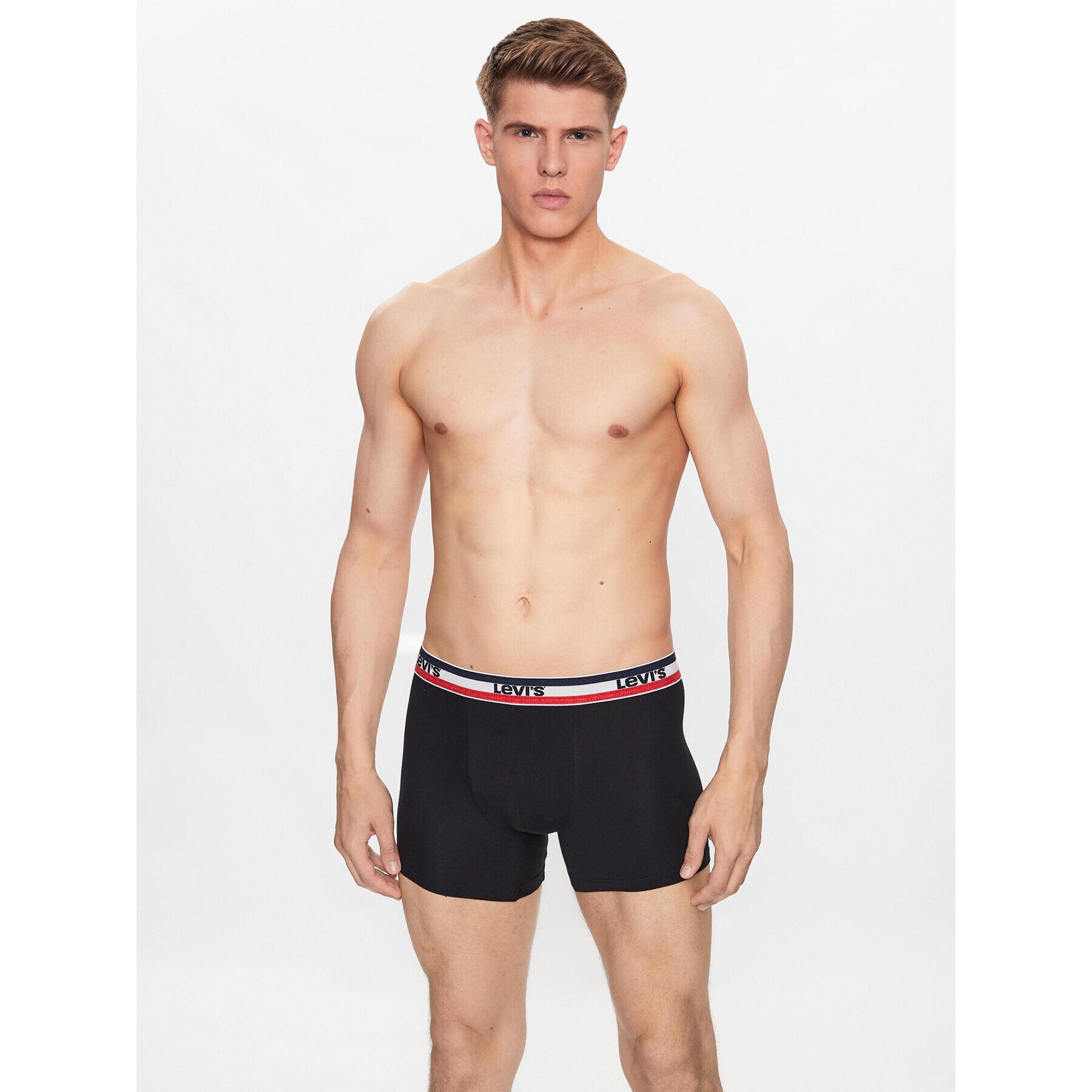 Levi's® Комплект 2 чифта боксерки 37149-0816 Сив - Pepit.bg