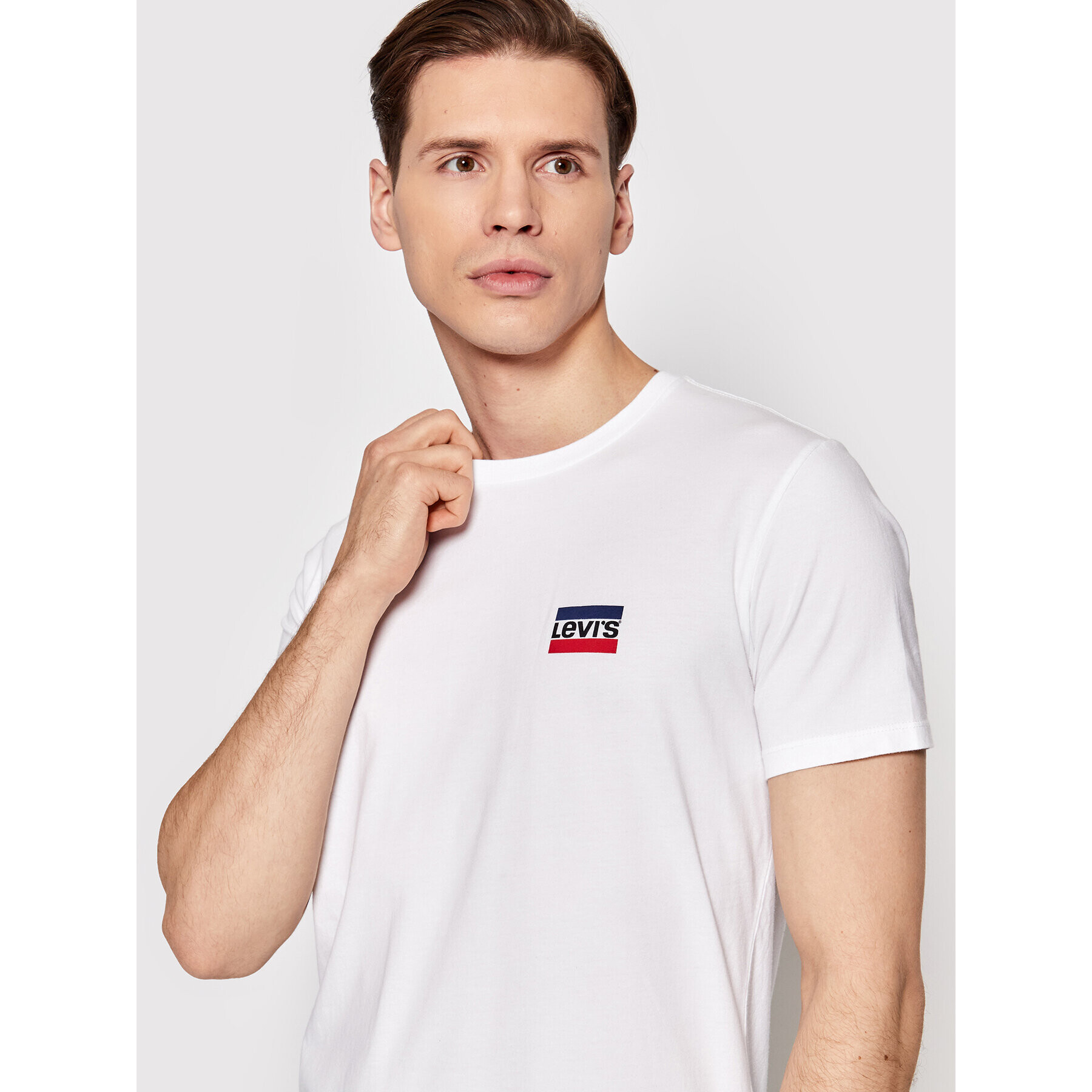 Levi's® Комплект 2 тишъртки 79681-0014 Бял Slim Fit - Pepit.bg