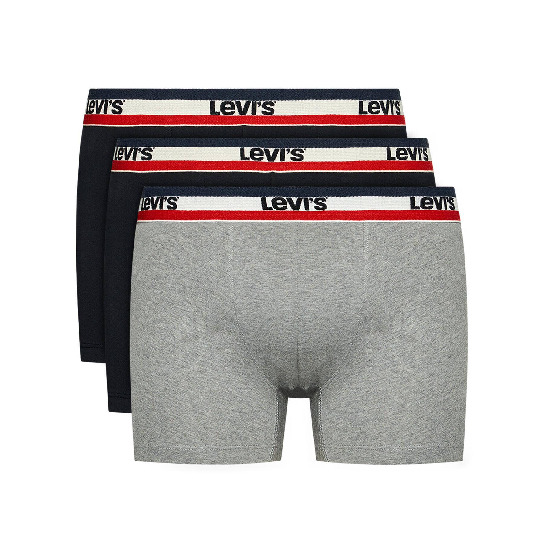Levi's® Комплект 3 чифта боксерки 100002870 Цветен - Pepit.bg