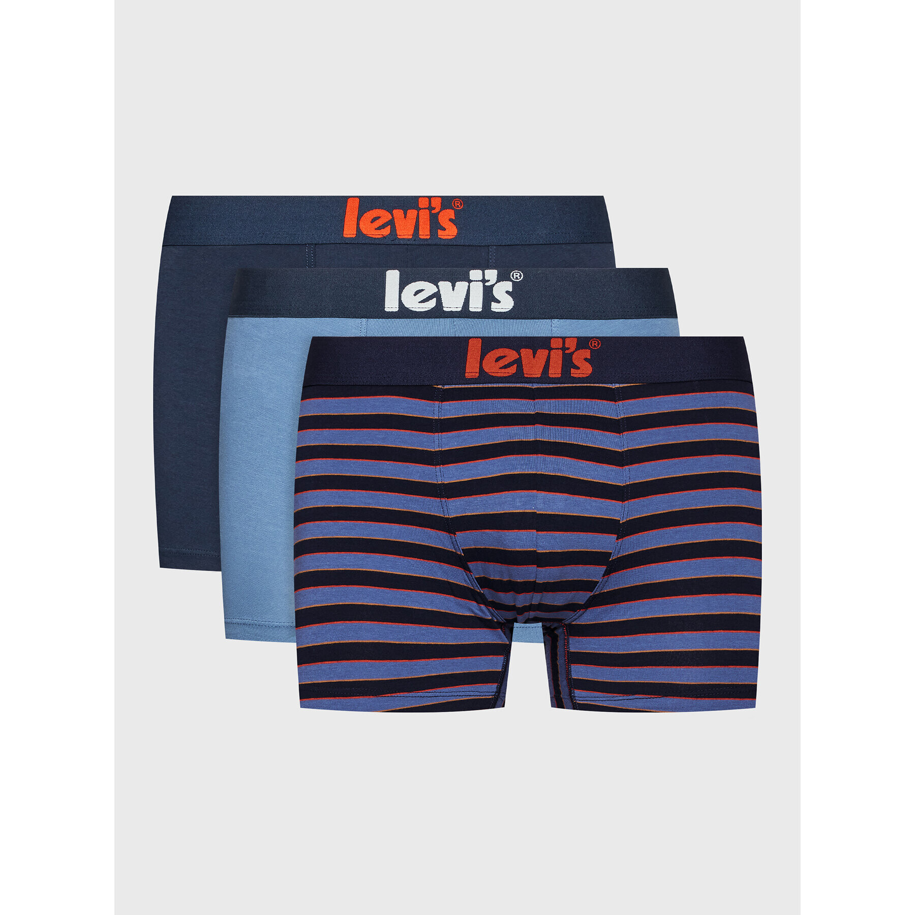 Levi's® Комплект 3 чифта боксерки 701220658 Цветен - Pepit.bg