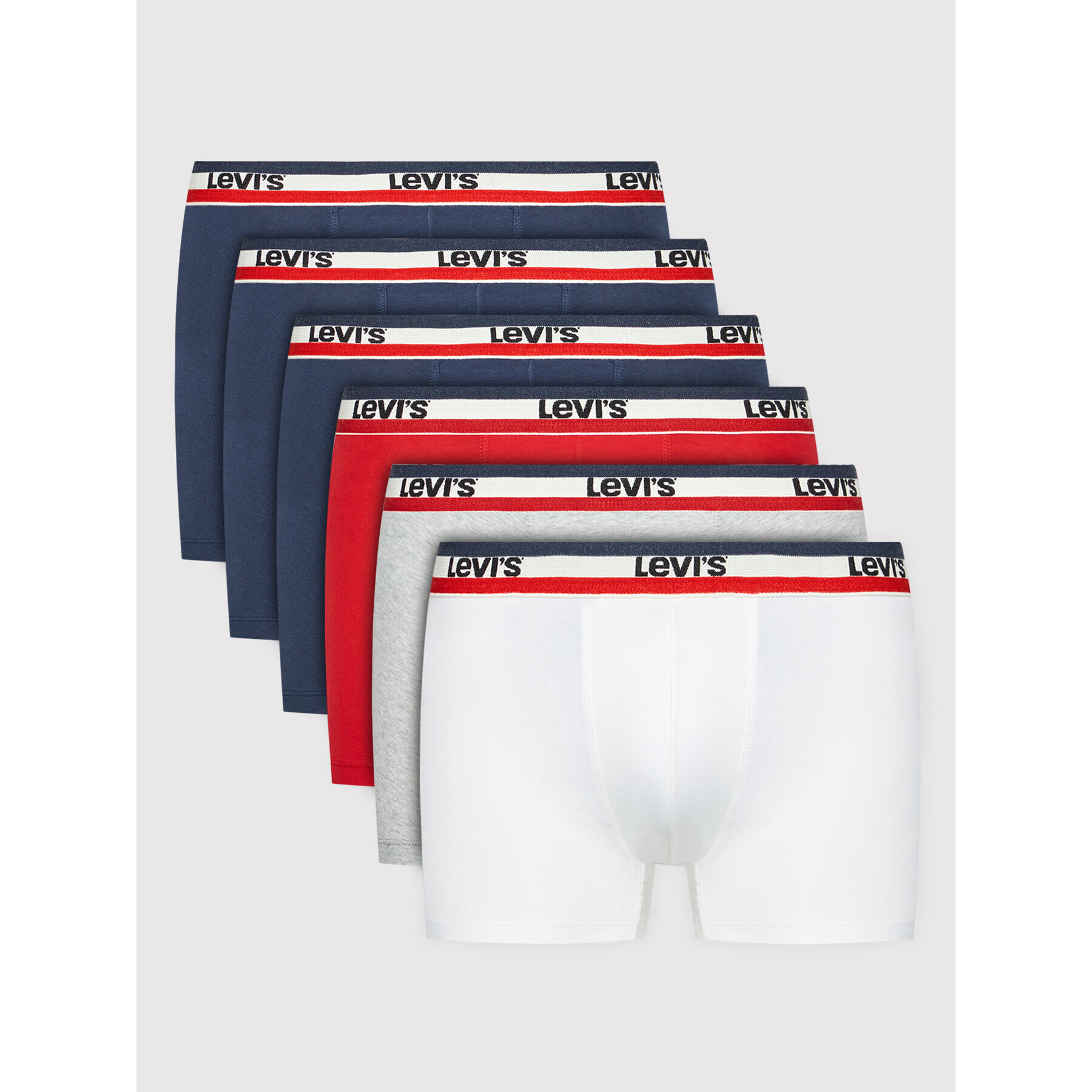 Levi's® Комплект 6 чифта боксери 37149-0485 Цветен - Pepit.bg