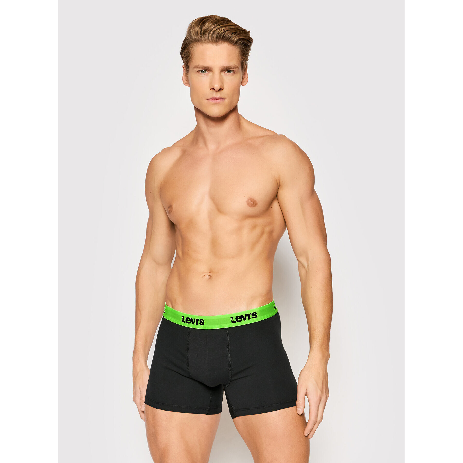 Levi's® Комплект 7 чифта боксери 701219020 Черен - Pepit.bg