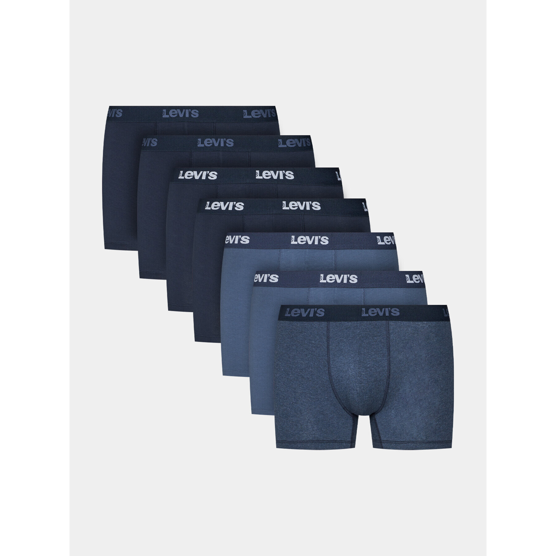 Levi's® Комплект 7 чифта боксери 701225625 Тъмносин - Pepit.bg