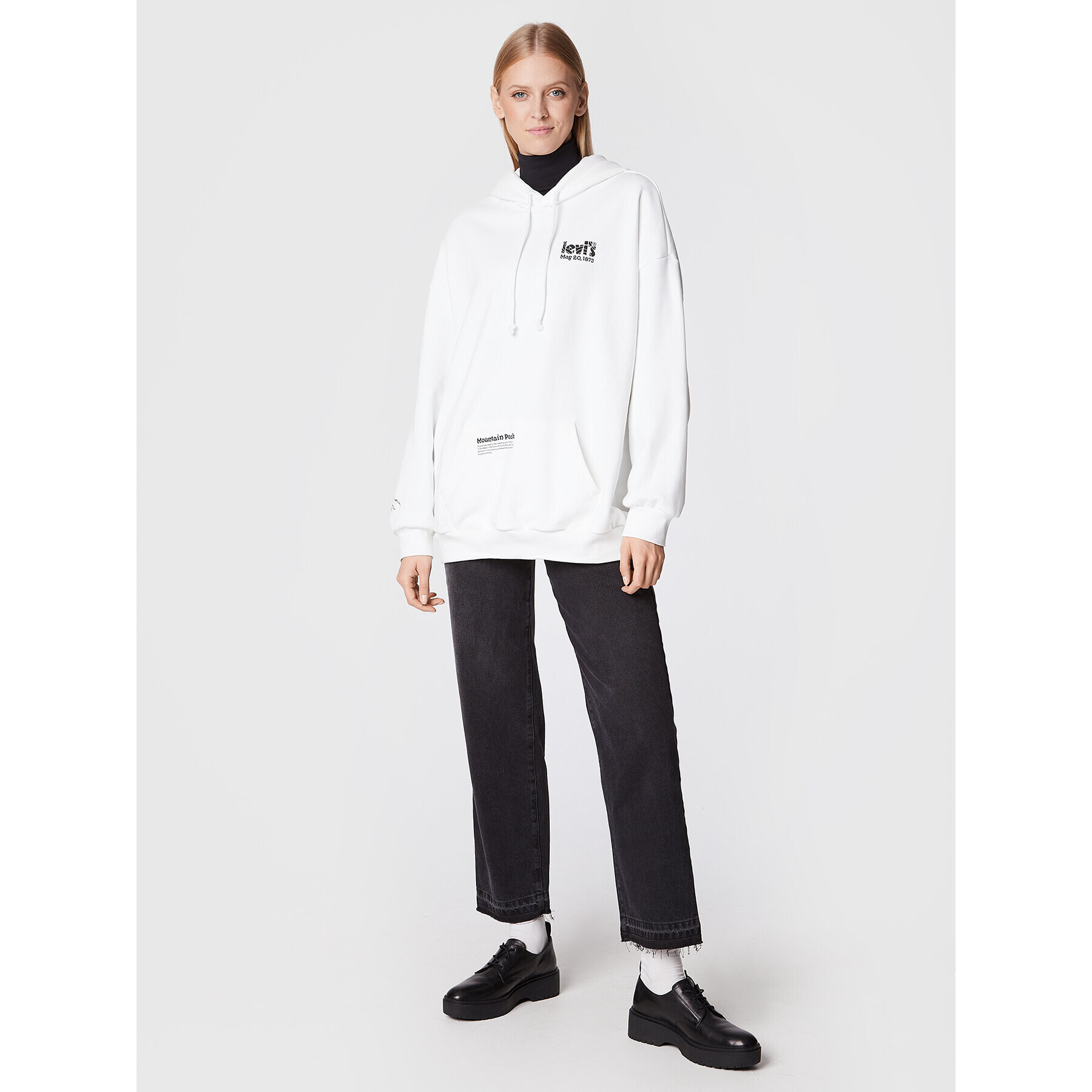 Levi's® Оксфордки 234713-710-559 Черен - Pepit.bg