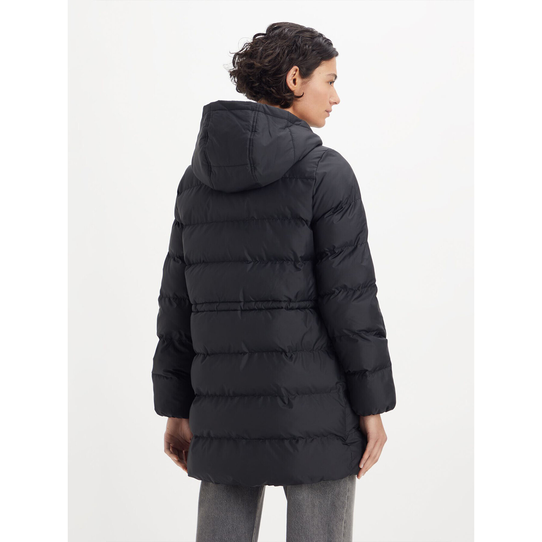 Levi's® Пухено яке A6369-0000 Черен Regular Fit - Pepit.bg