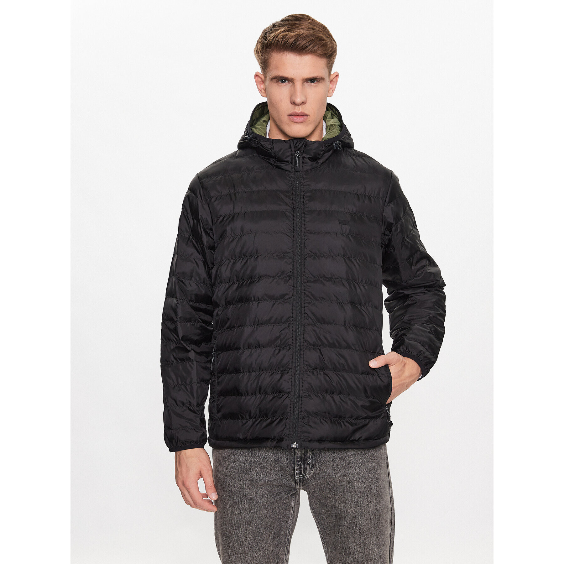Levi's® Пухено яке Pierce A5622-0000 Черен Regular Fit - Pepit.bg
