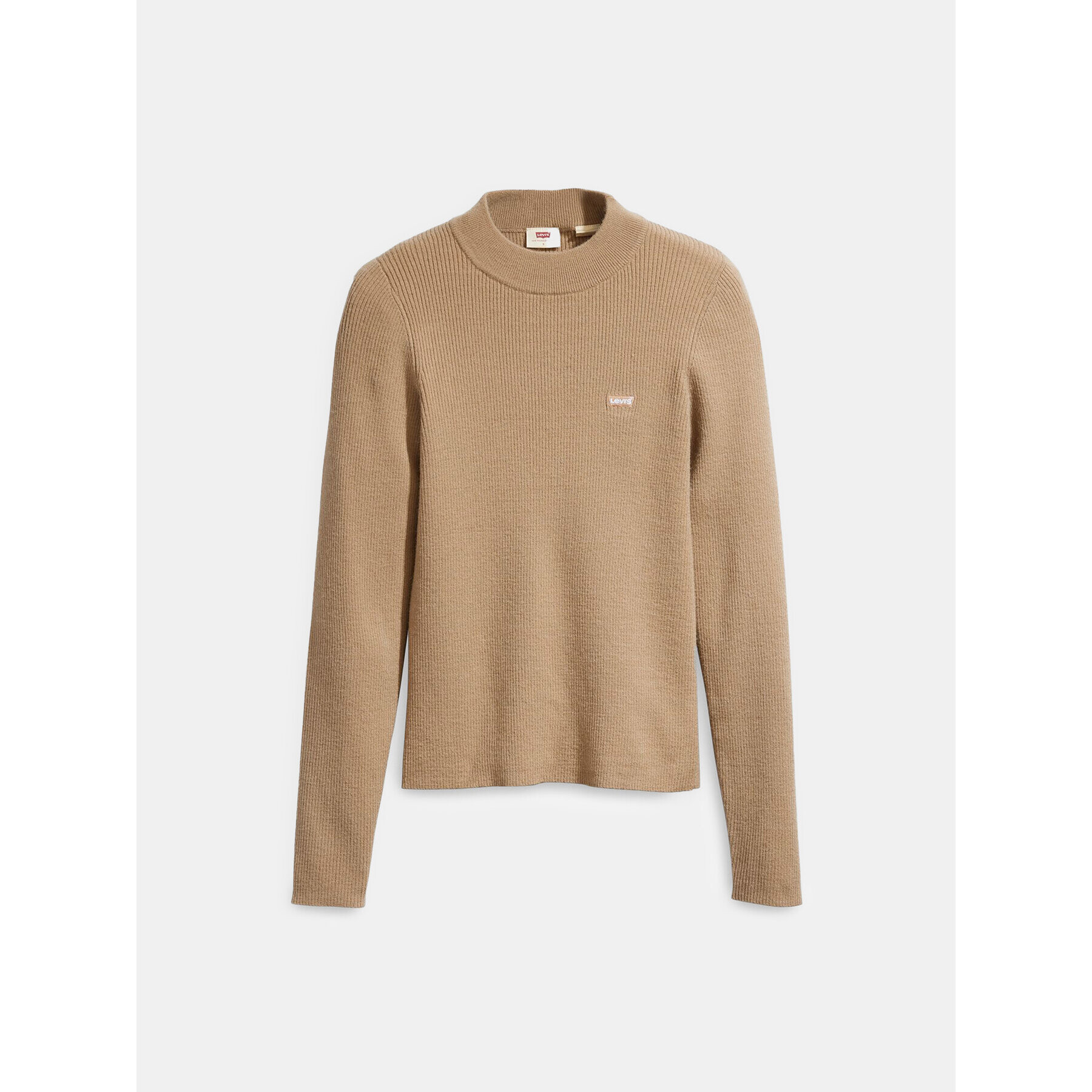 Levi's® Пуловер A0719-0017 Бежов Slim Fit - Pepit.bg