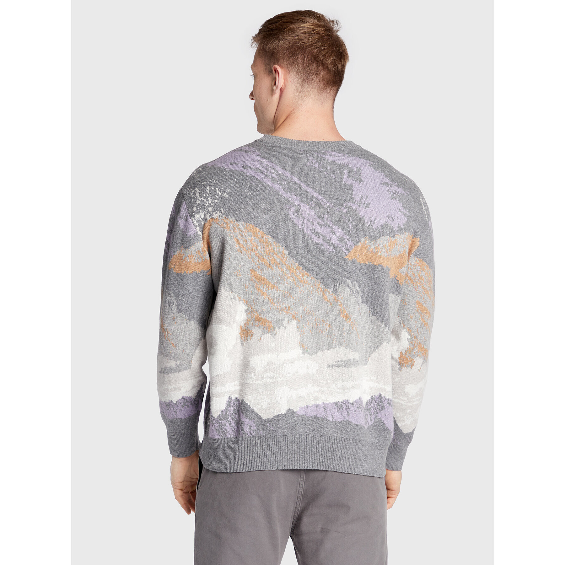 Levi's® Пуловер Stay Loose A0731-0004 Сив Oversize - Pepit.bg