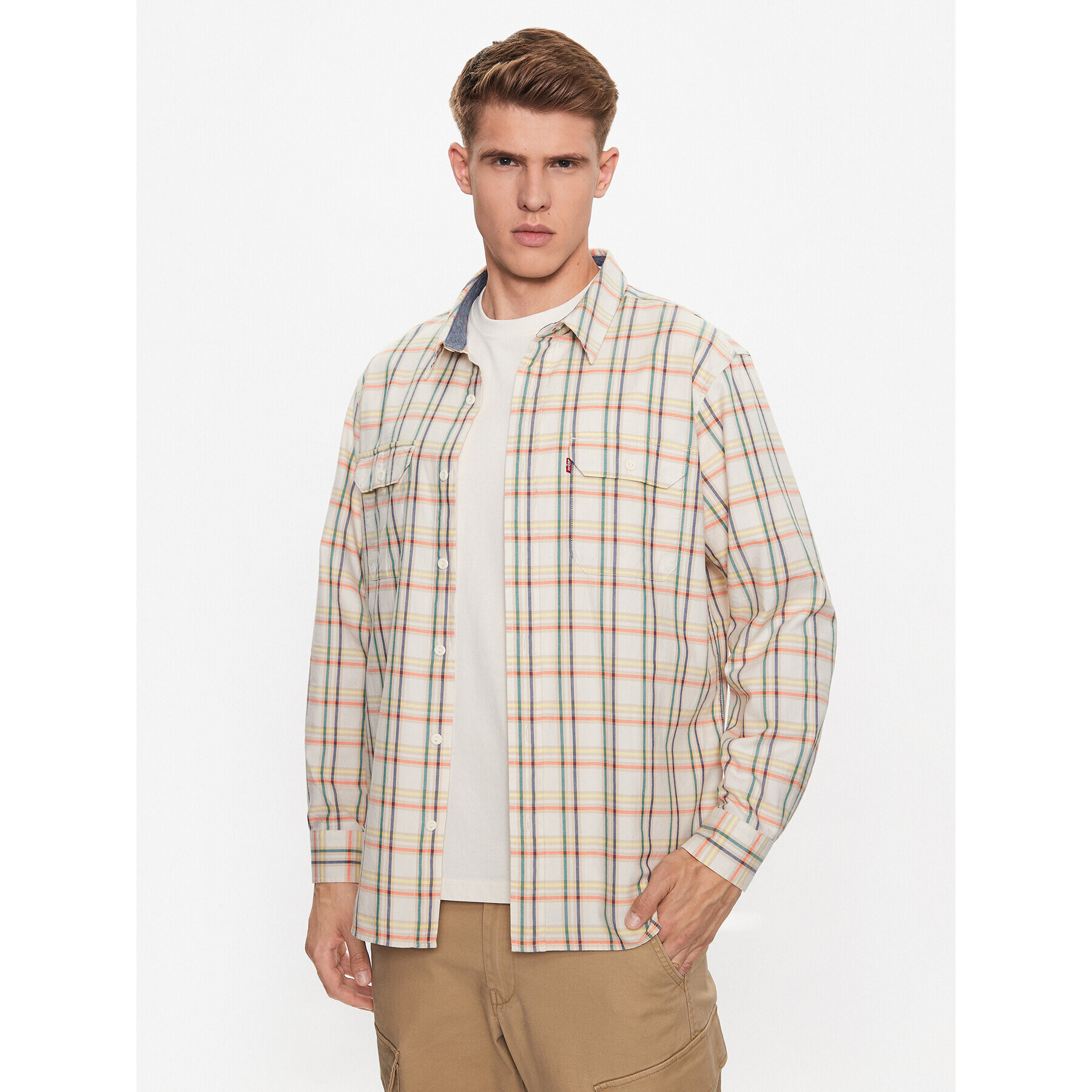 Levi's® Риза 19587-0255 Бежов Relaxed Fit - Pepit.bg
