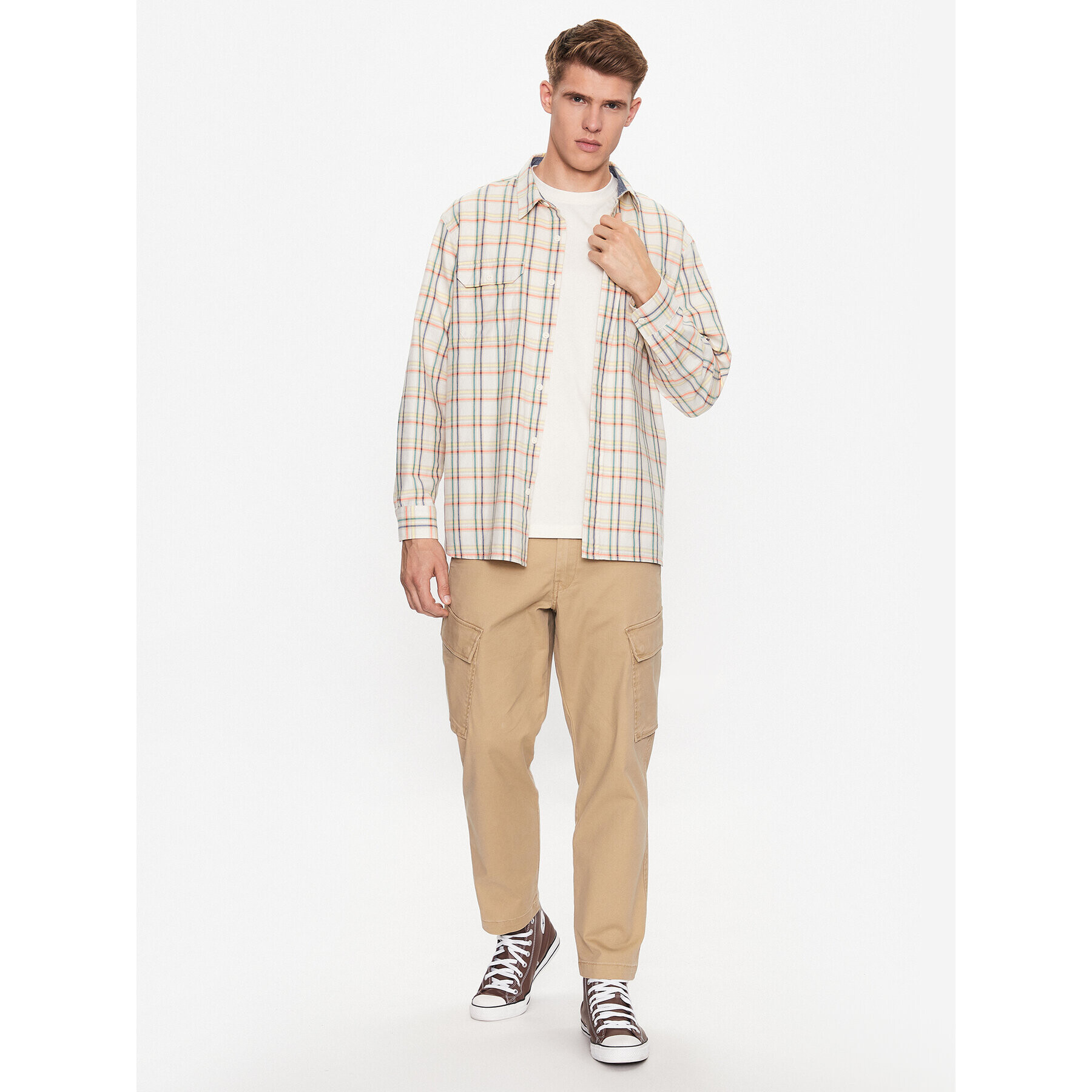 Levi's® Риза 19587-0255 Бежов Relaxed Fit - Pepit.bg