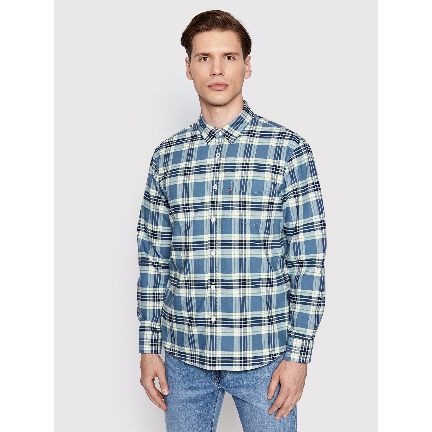 Levi's® Риза 85748-0128 Син Regular Fit - Pepit.bg