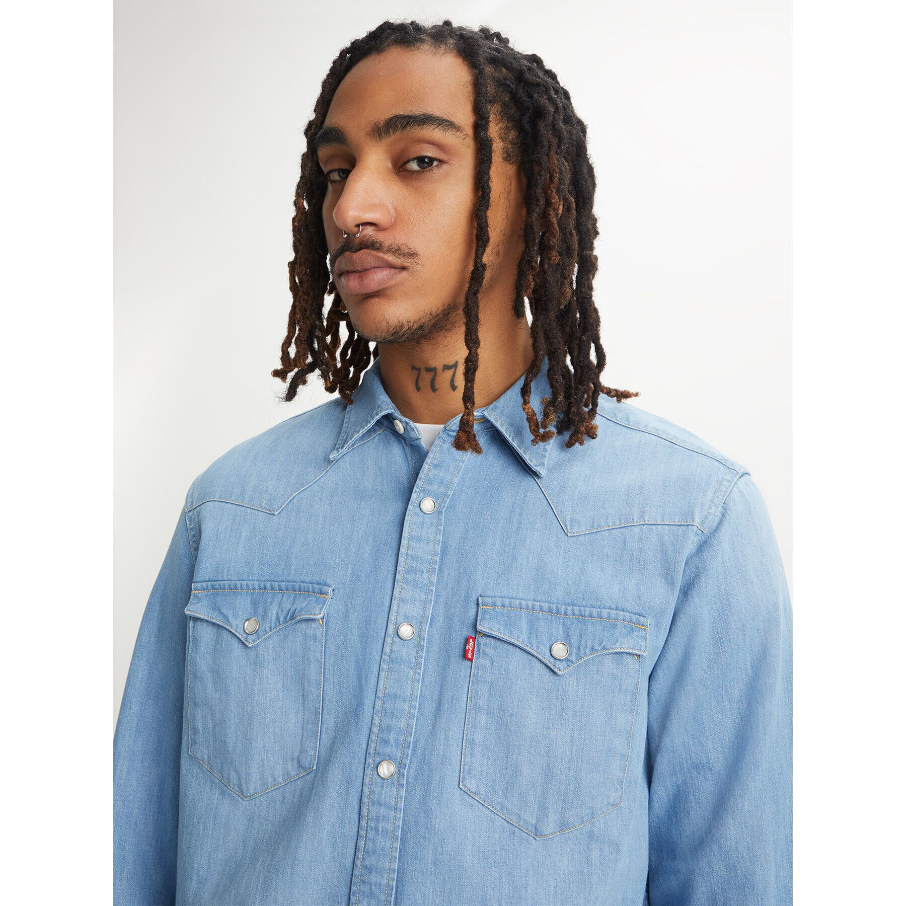 Levi's® Риза Barstow 857440047 Син Regular Fit - Pepit.bg