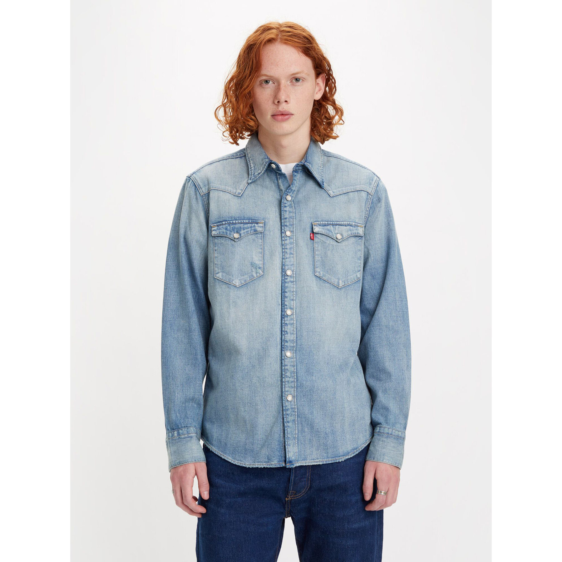 Levi's® Риза Barstow 857440048 Тъмносин Regular Fit - Pepit.bg