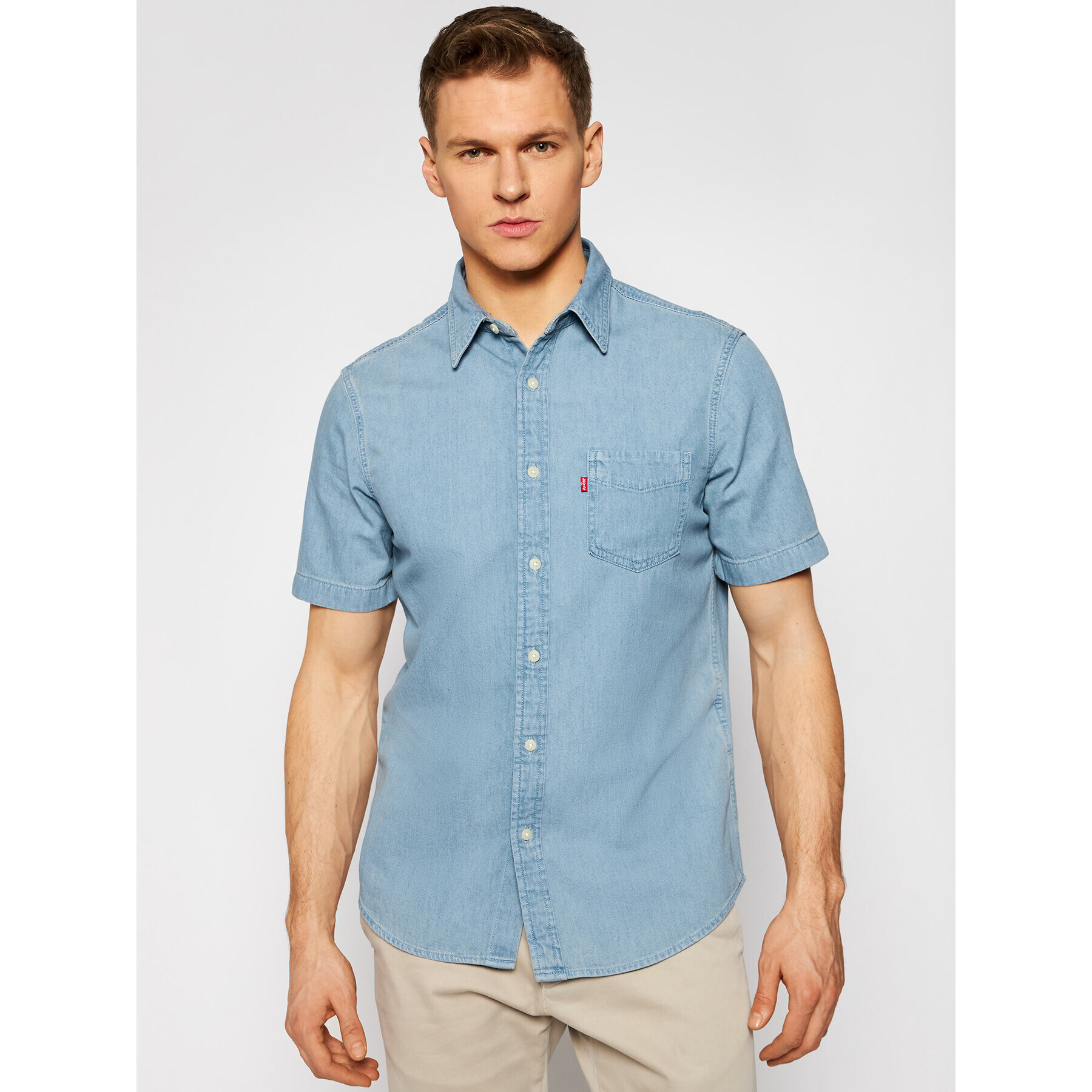 Levi's® Риза Classic Standard 86627-0039 Син Standard Fit - Pepit.bg