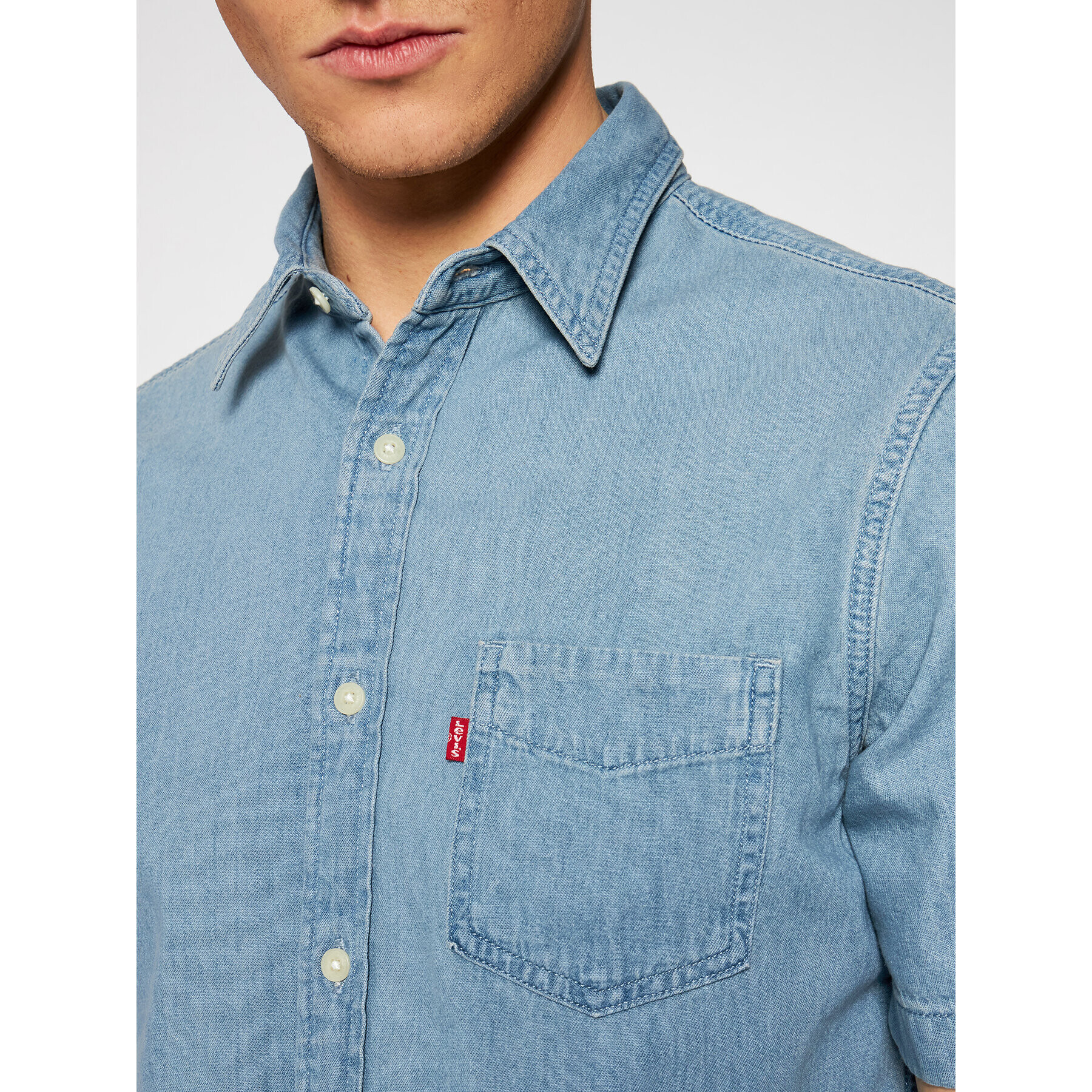 Levi's® Риза Classic Standard 86627-0039 Син Standard Fit - Pepit.bg