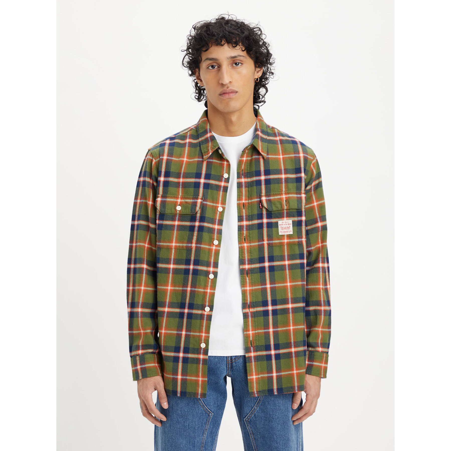 Levi's® Риза Classic Worker A5772-0002 Цветен Relaxed Fit - Pepit.bg