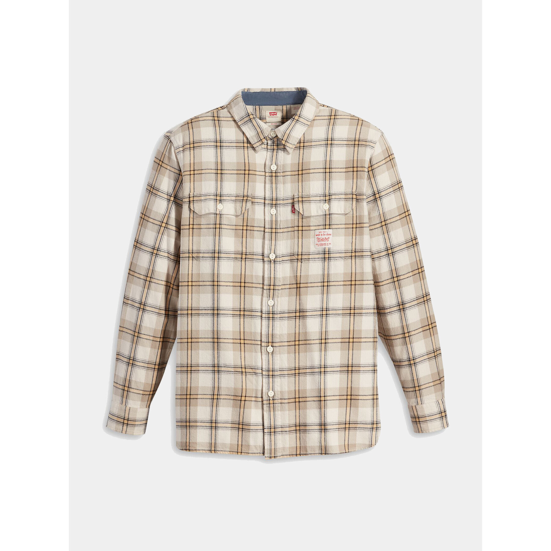 Levi's® Риза Classic Worker A5772-0004 Бежов Relaxed Fit - Pepit.bg