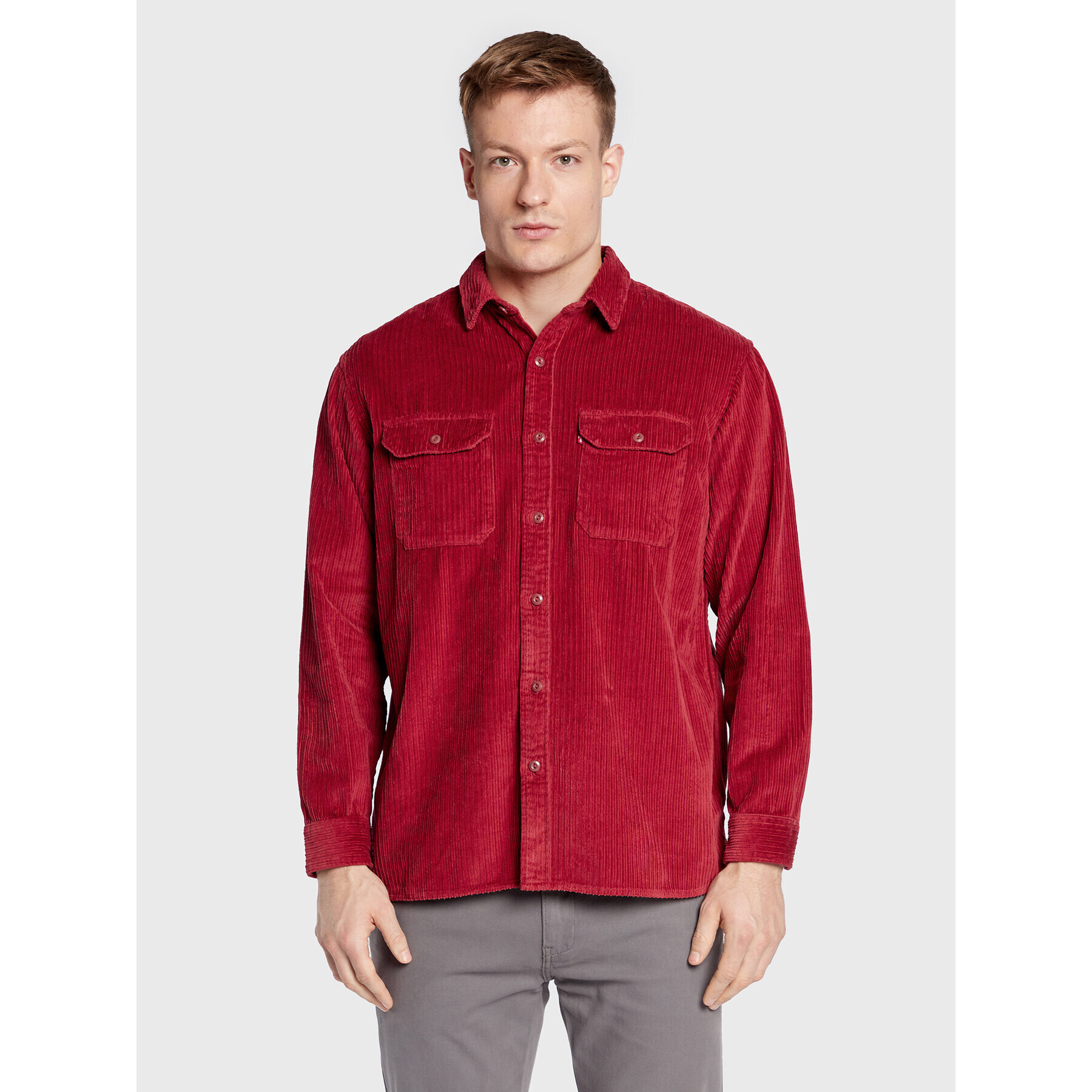 Levi's® Риза Jackson Worker 19573-0169 Червен Relaxed Fit - Pepit.bg