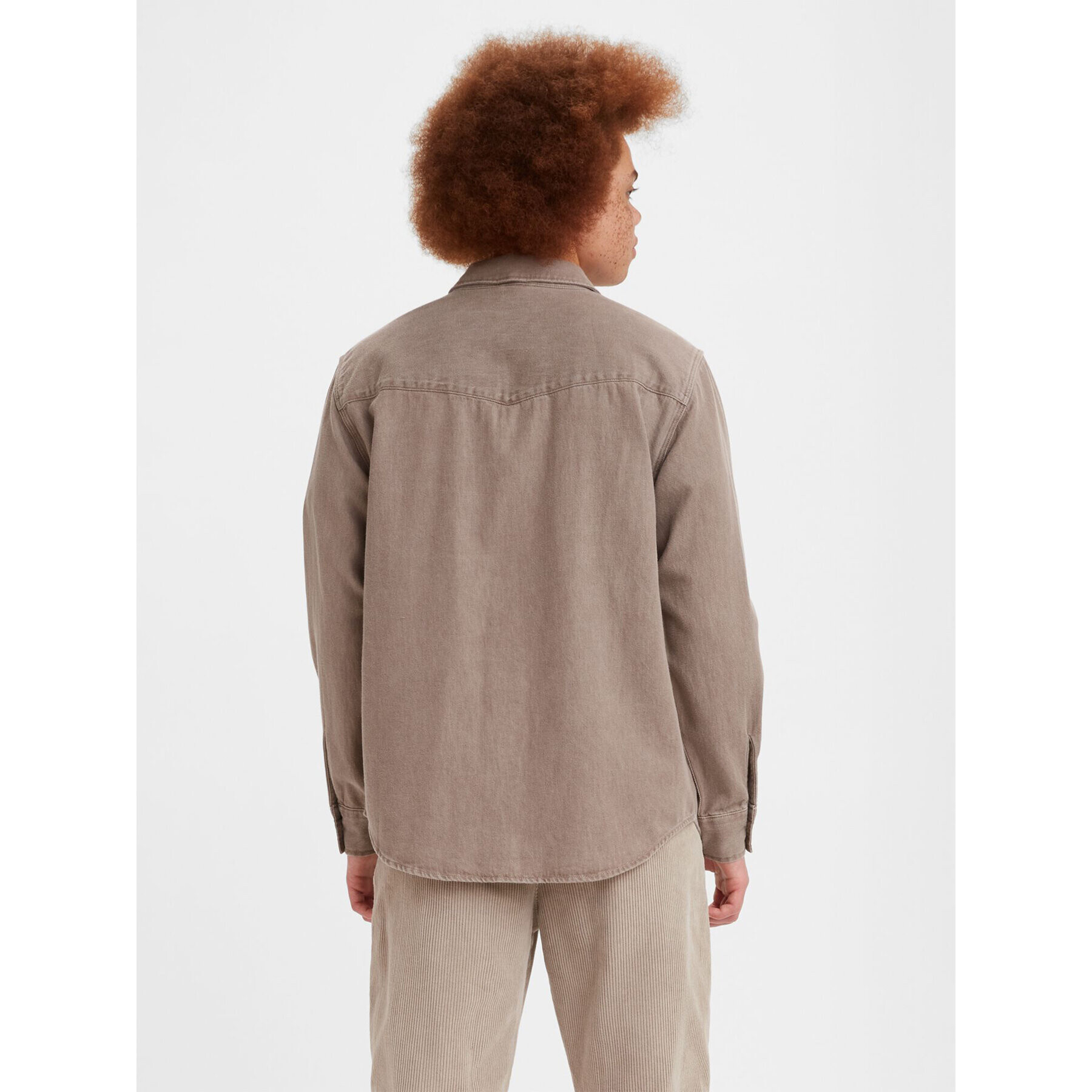 Levi's® Риза Western A1919-0010 Бежов Relaxed Fit - Pepit.bg