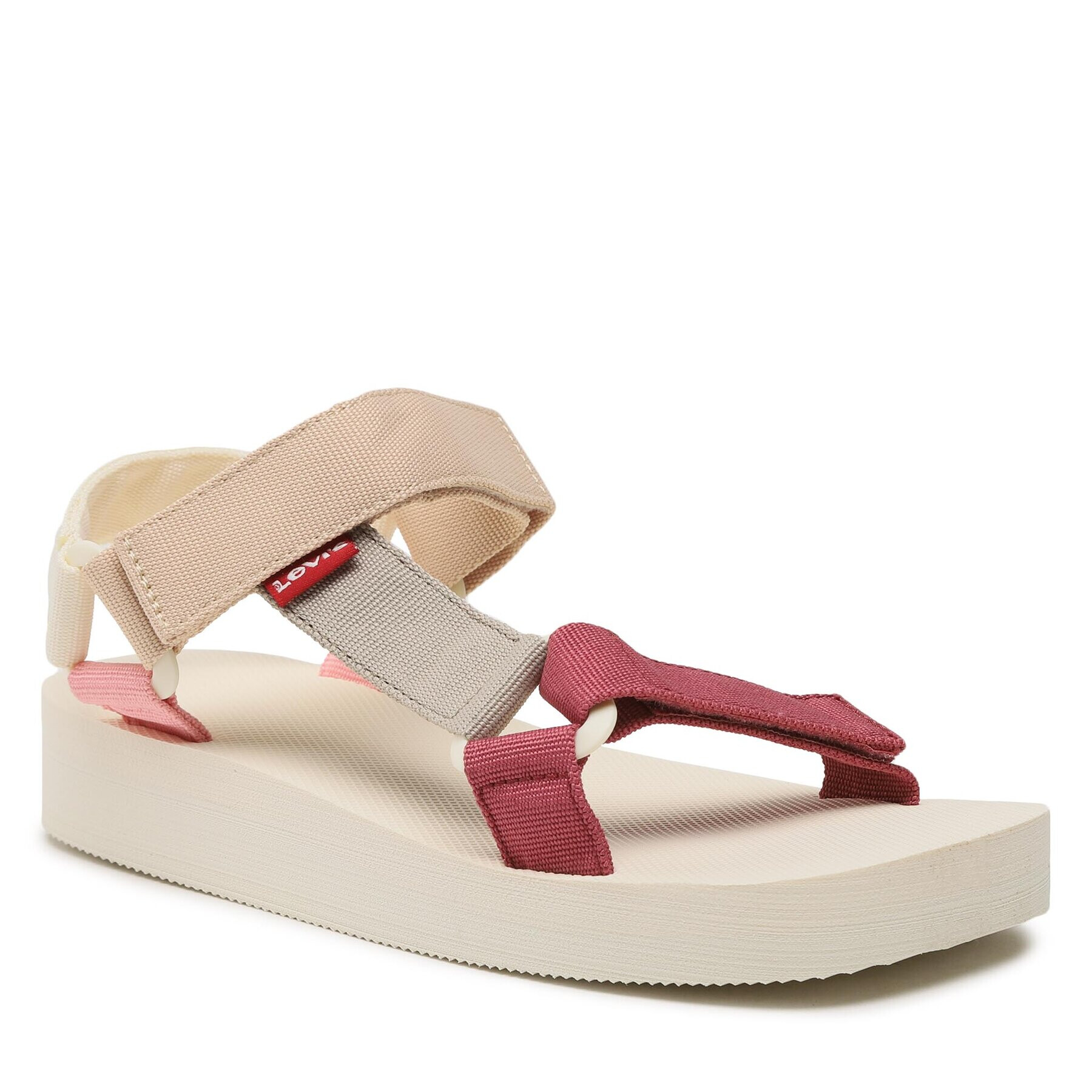 Levi's® Сандали Levi's Cadys Low Sandals Бял - Pepit.bg