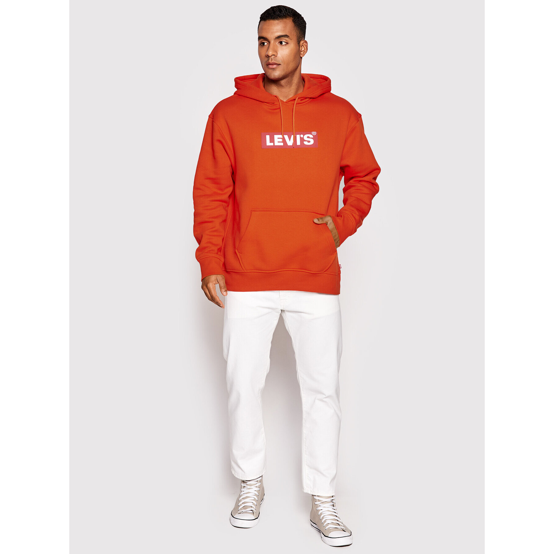 Levi's® Суитшърт 38479-0132 Оранжев Relaxed Fit - Pepit.bg