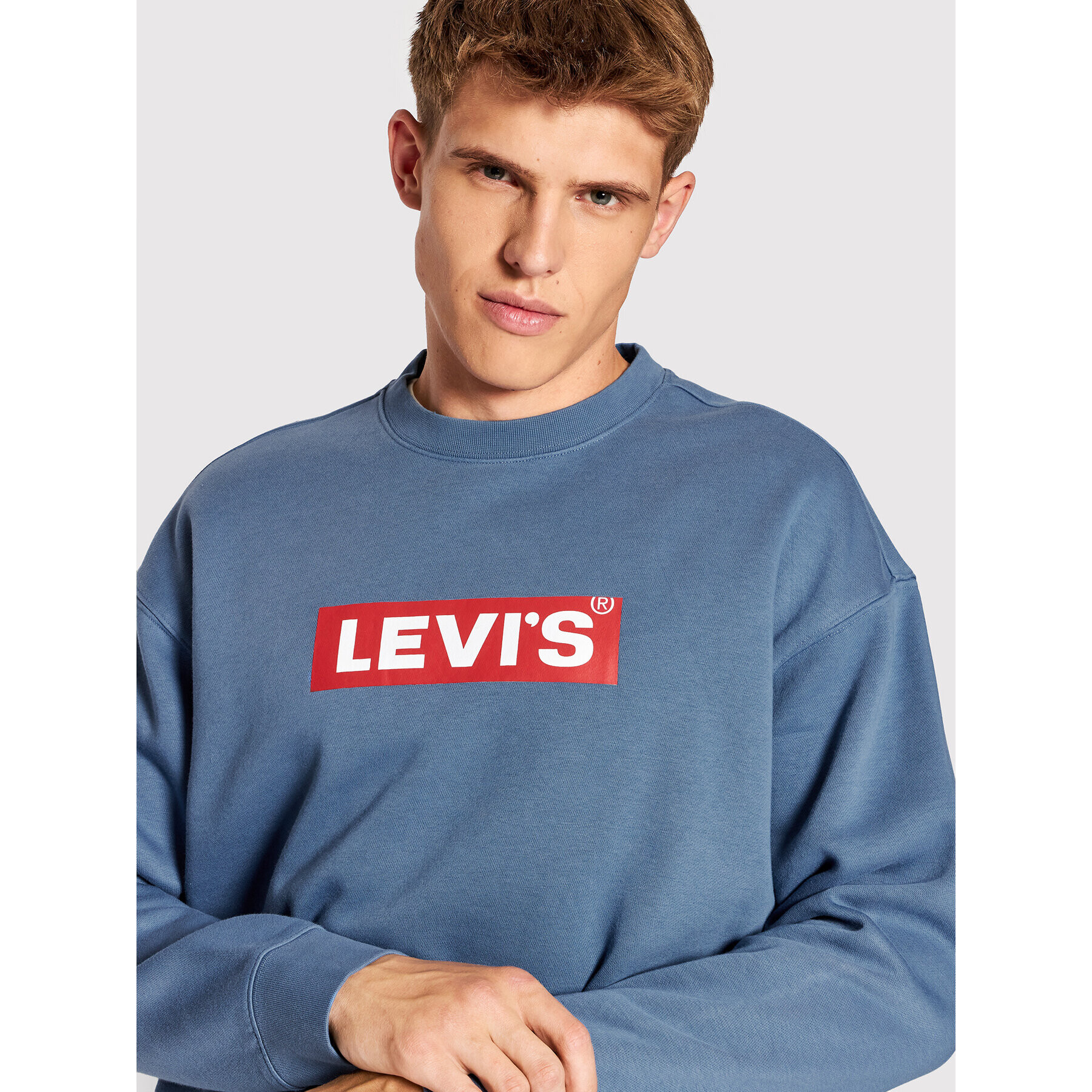 Levi's® Суитшърт 38712-0068 Син Relaxed Fit - Pepit.bg