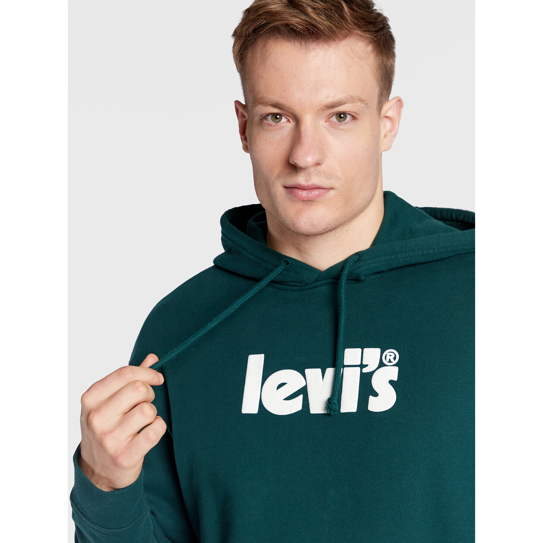 Levi's® Суитшърт Graphic 38479-0112 Зелен Relaxed Fit - Pepit.bg