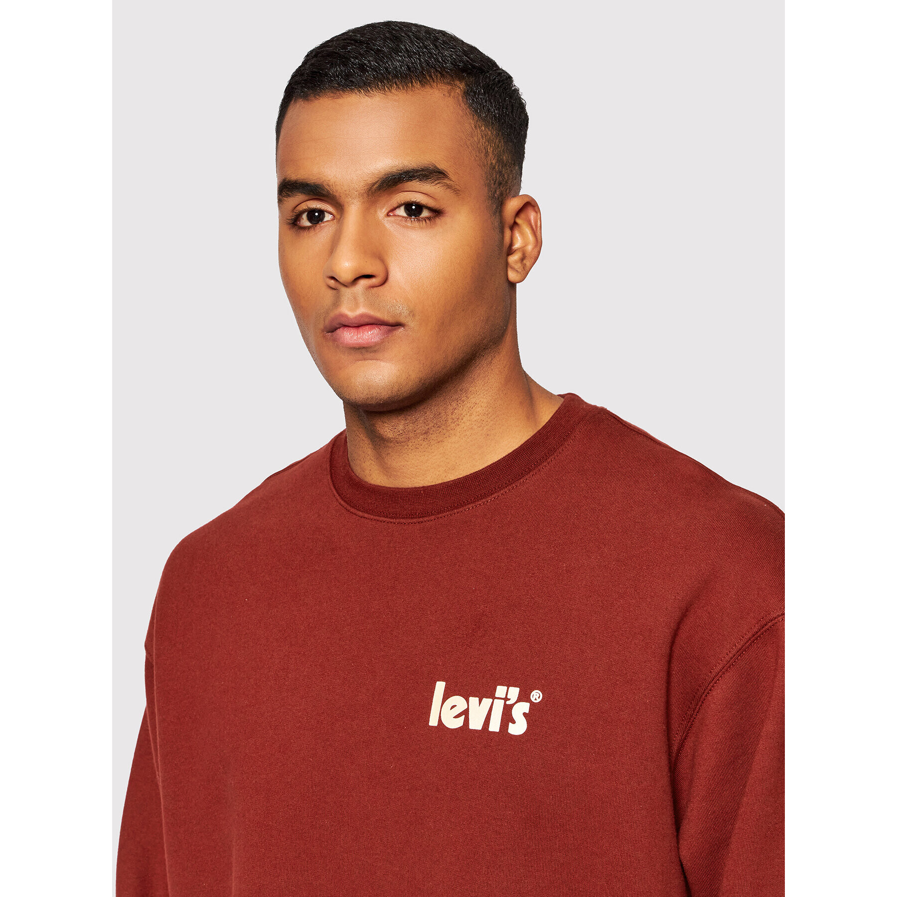 Levi's® Суитшърт Graphic 38712-0037 Червен Relaxed Fit - Pepit.bg