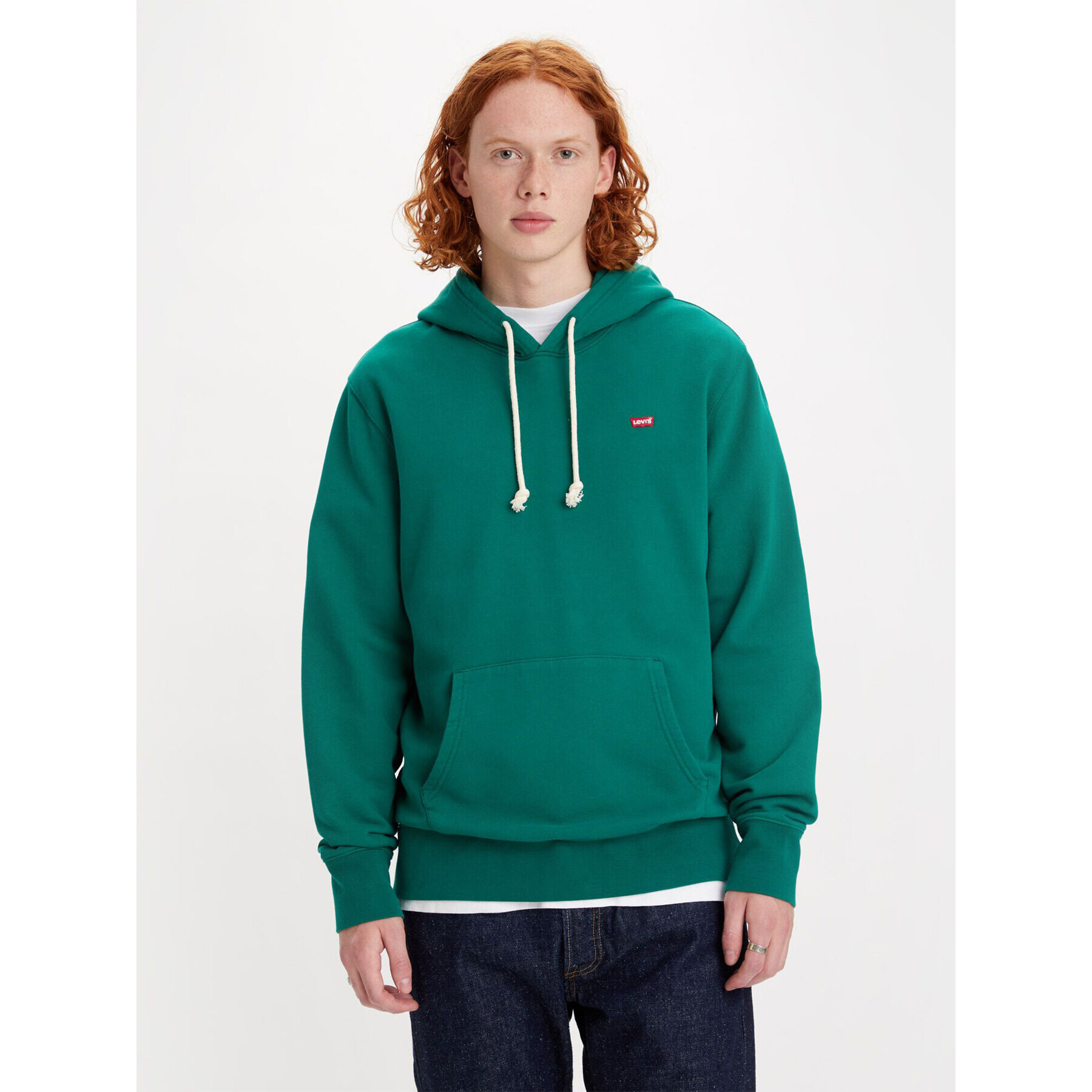 Levi's® Суитшърт New Original Hoodie 345810023 Зелен Regular Fit - Pepit.bg