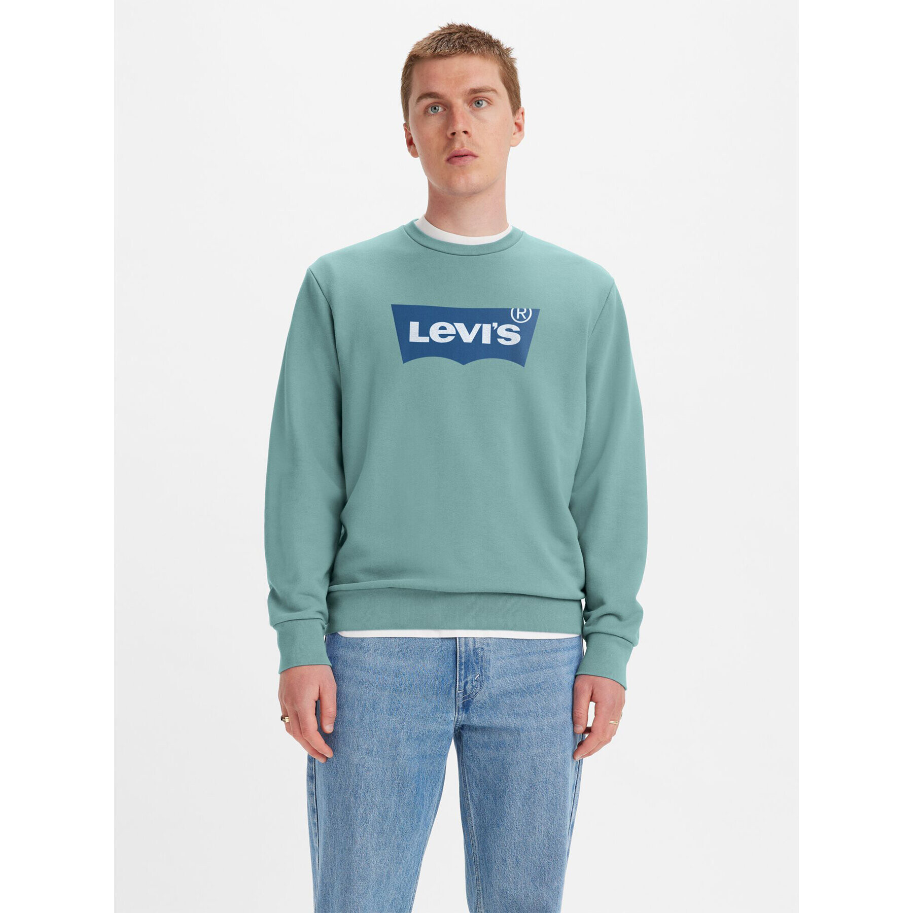 Levi's® Суитшърт Standard 384230028 Син Regular Fit - Pepit.bg