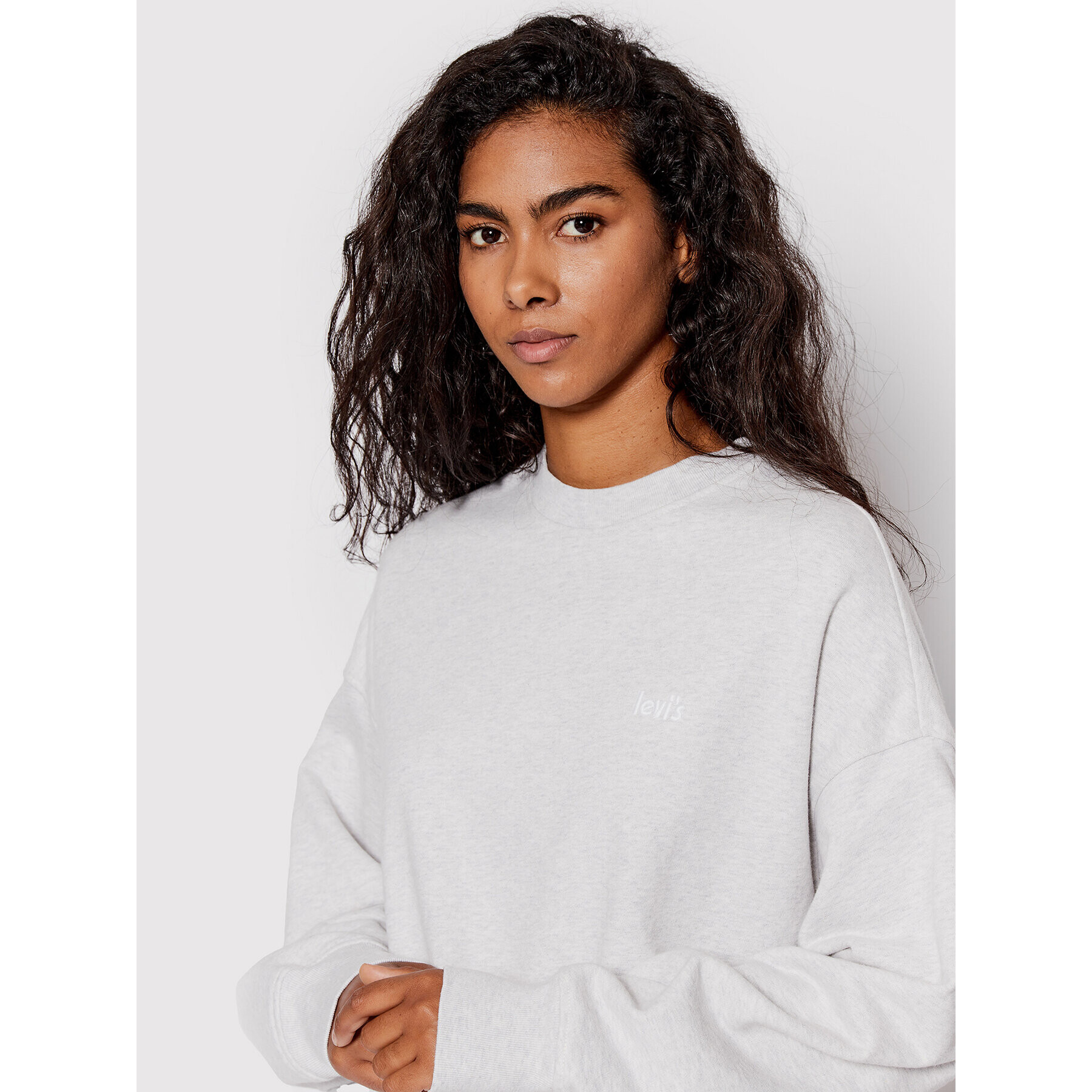Levi's® Суитшърт Standard A0886-0024 Сив Relaxed Fit - Pepit.bg