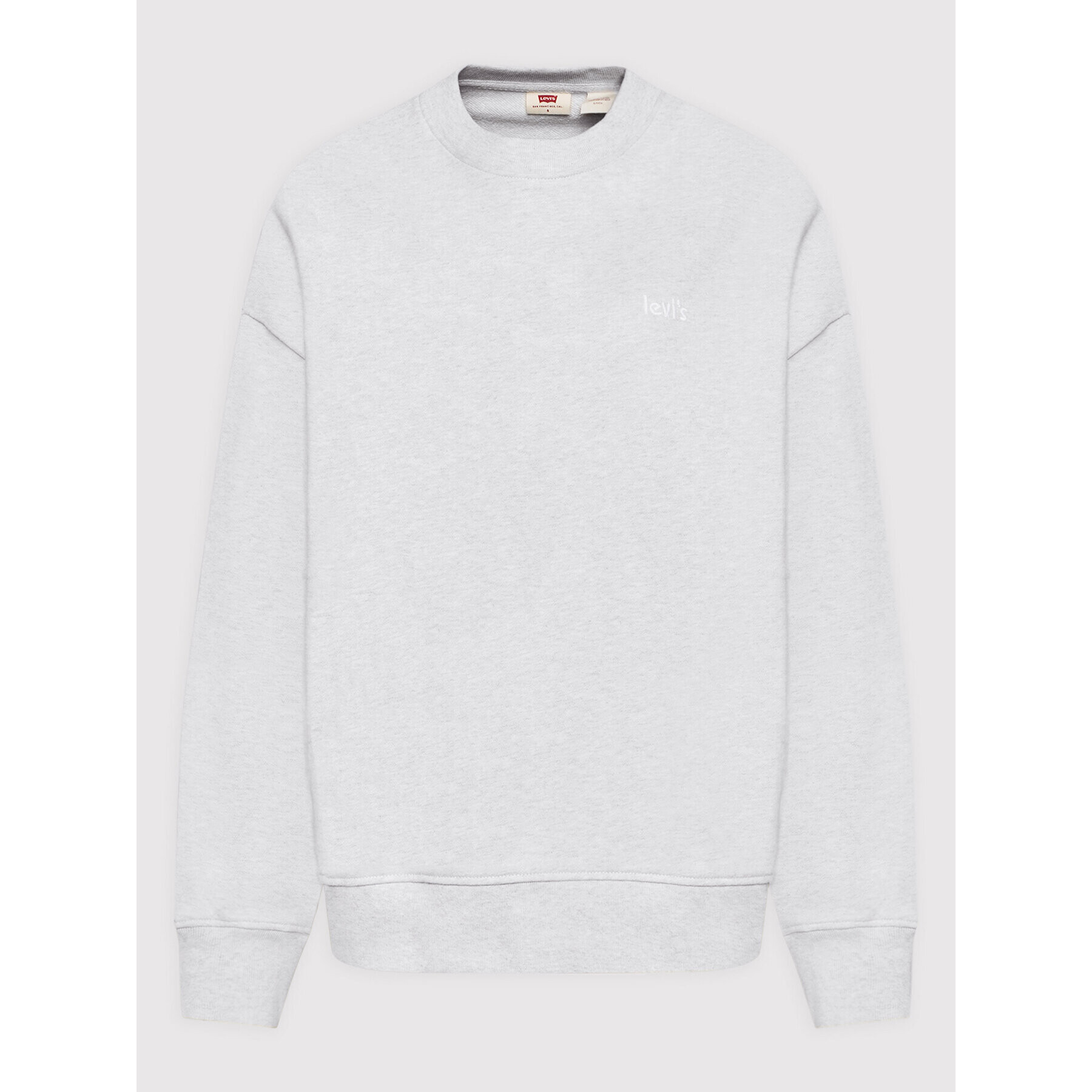 Levi's® Суитшърт Standard A0886-0024 Сив Relaxed Fit - Pepit.bg