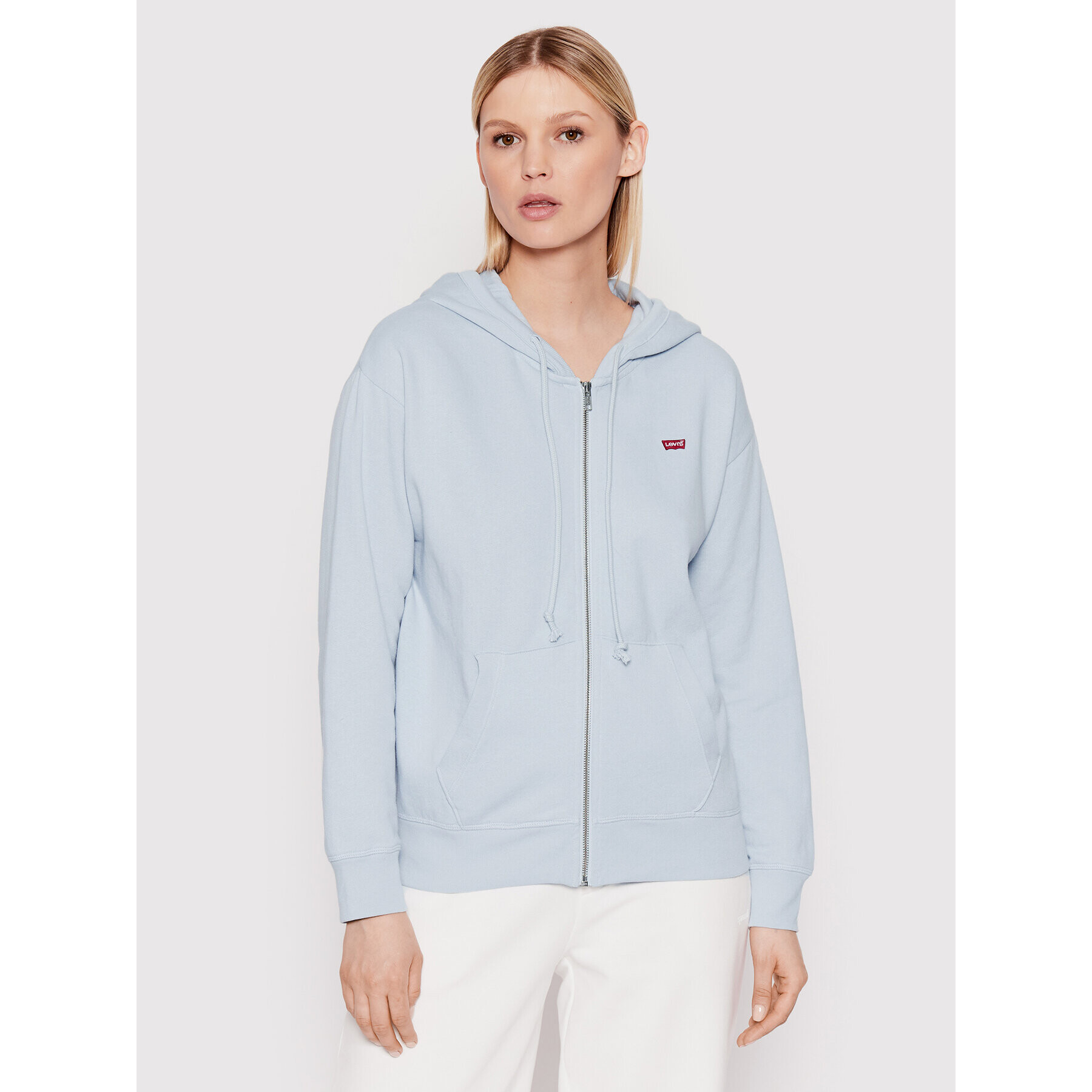 Levi's® Суитшърт Standard Zip Up A0777-0006 Син Regular Fit - Pepit.bg